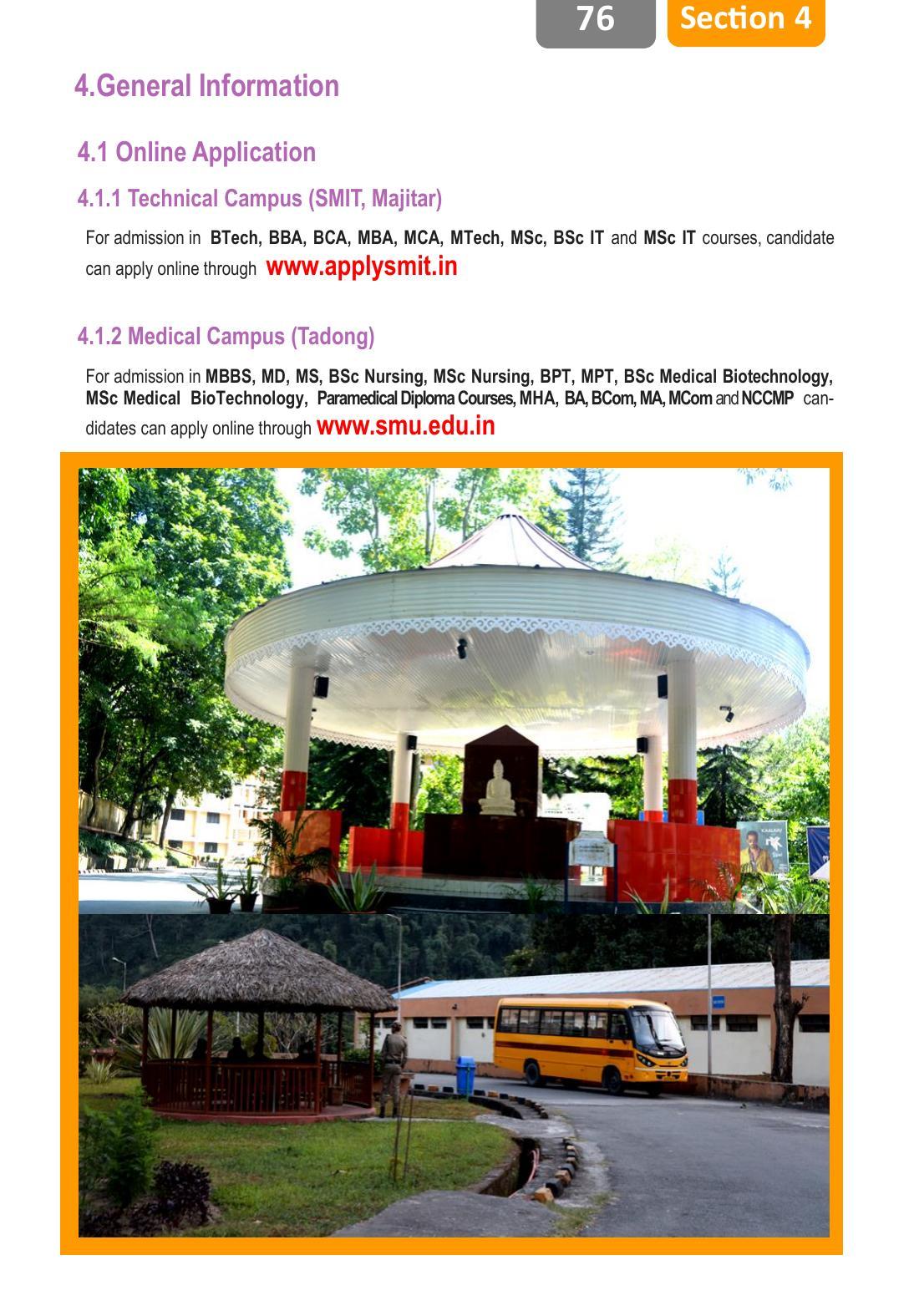 Sikkim Manipal University, Manipal smit Prospectus - 2022 - Page 80