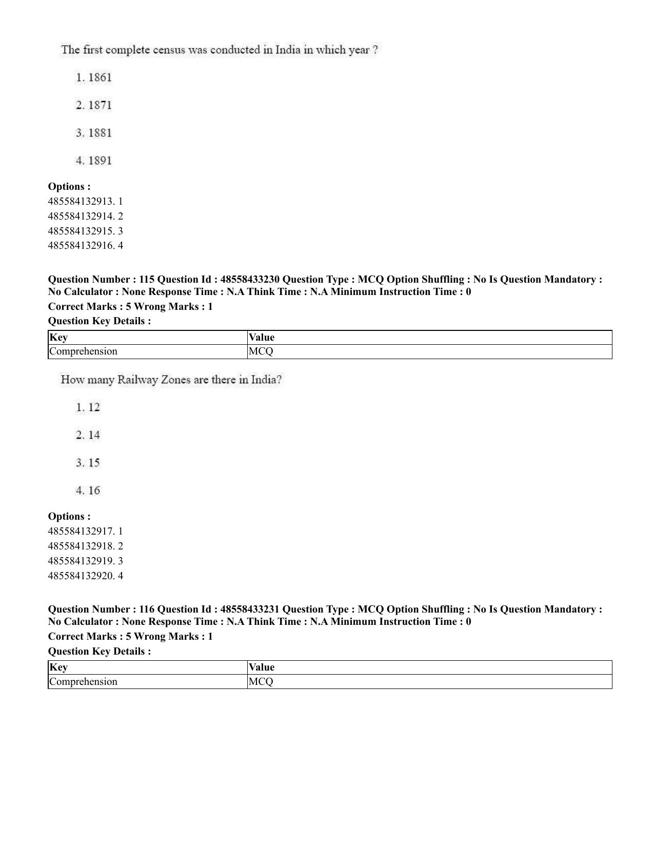 CUET 2023 English Punjabi Shift 1 Question Papers - 18 June 2023 - Page 104