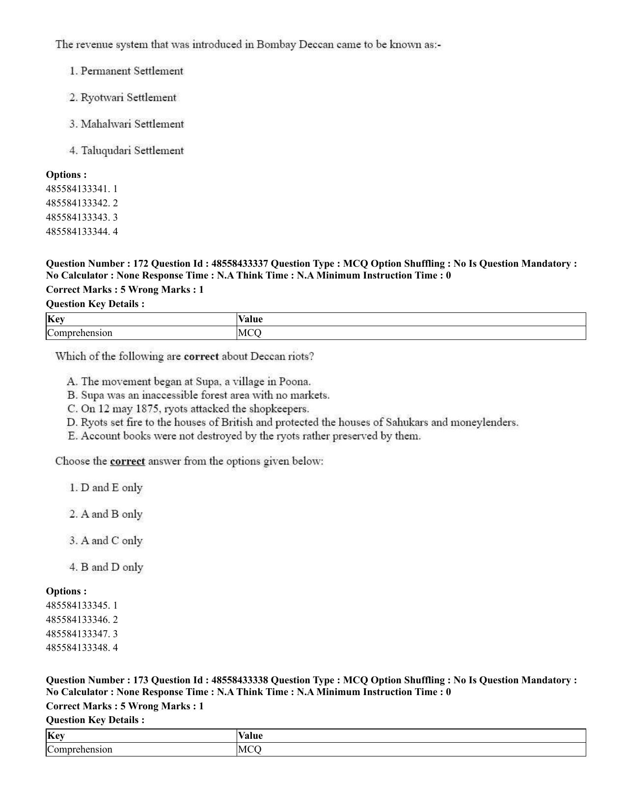 CUET 2023 English Punjabi Shift 1 Question Papers - 18 June 2023 - Page 140