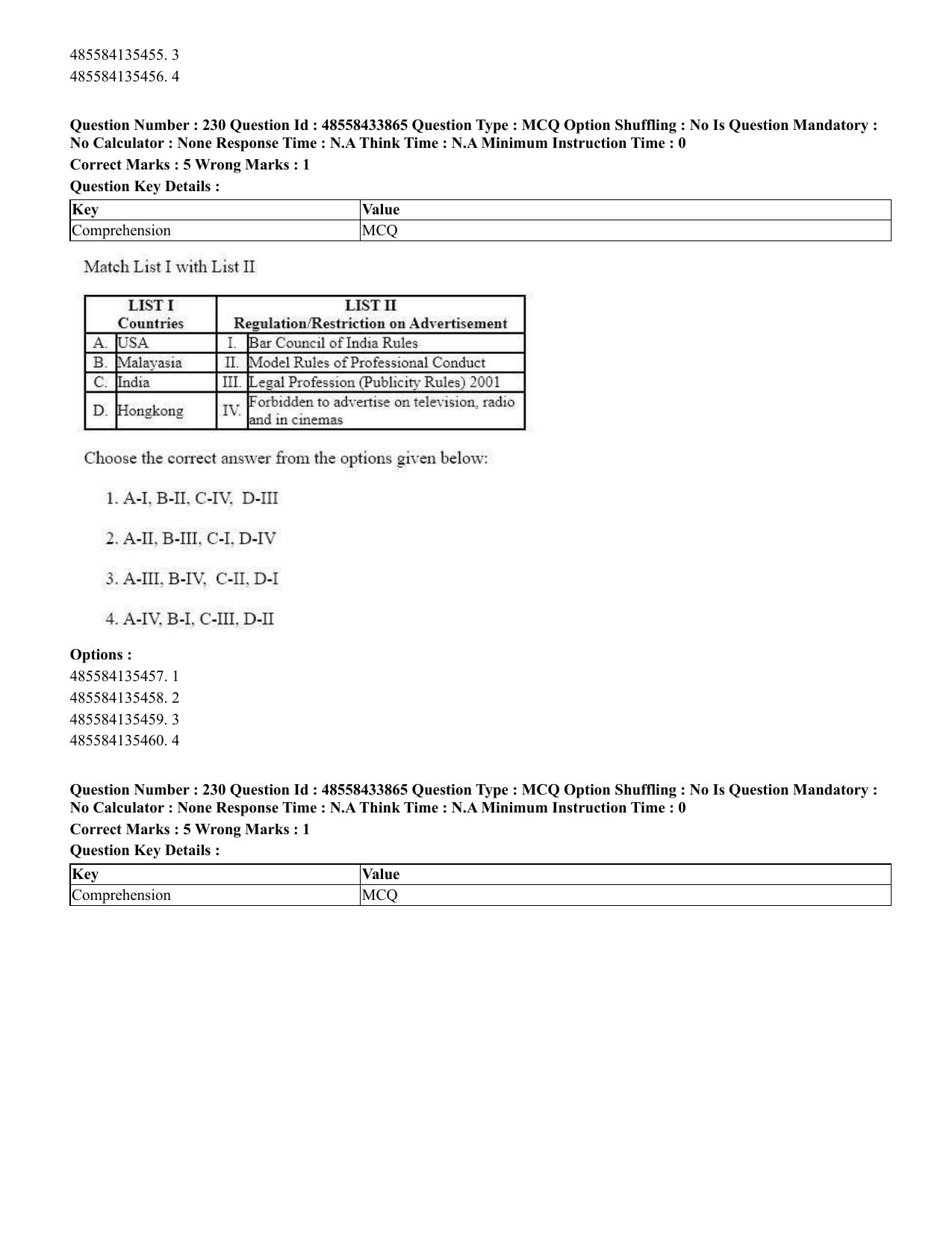 CUET 2023 English Punjabi Shift 1 Question Papers - 18 June 2023 - Page 187
