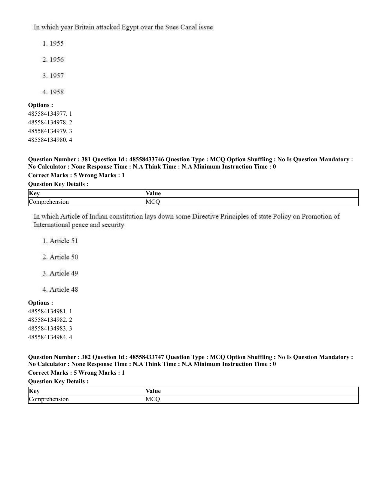 CUET 2023 English Punjabi Shift 1 Question Papers - 18 June 2023 - Page 359