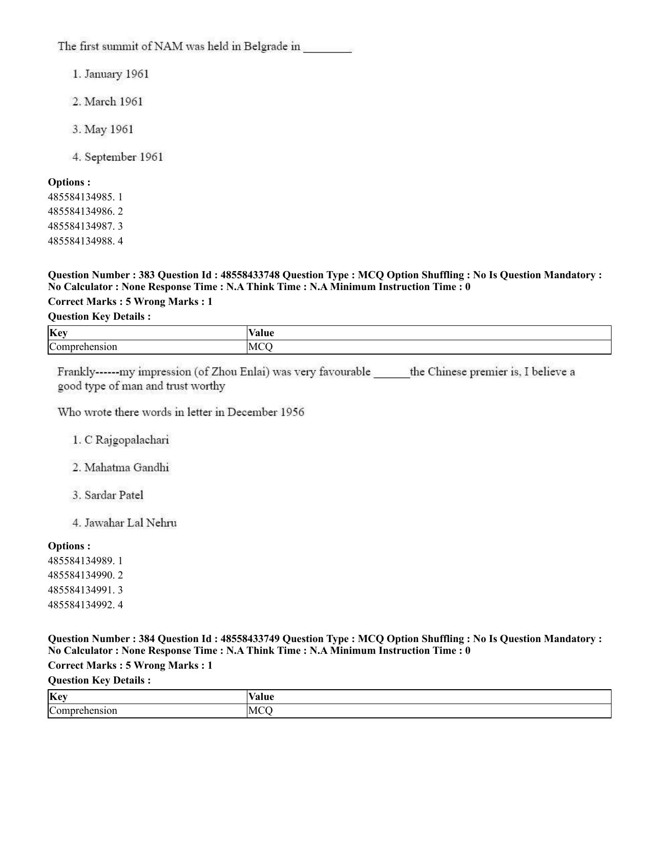CUET 2023 English Punjabi Shift 1 Question Papers - 18 June 2023 - Page 360
