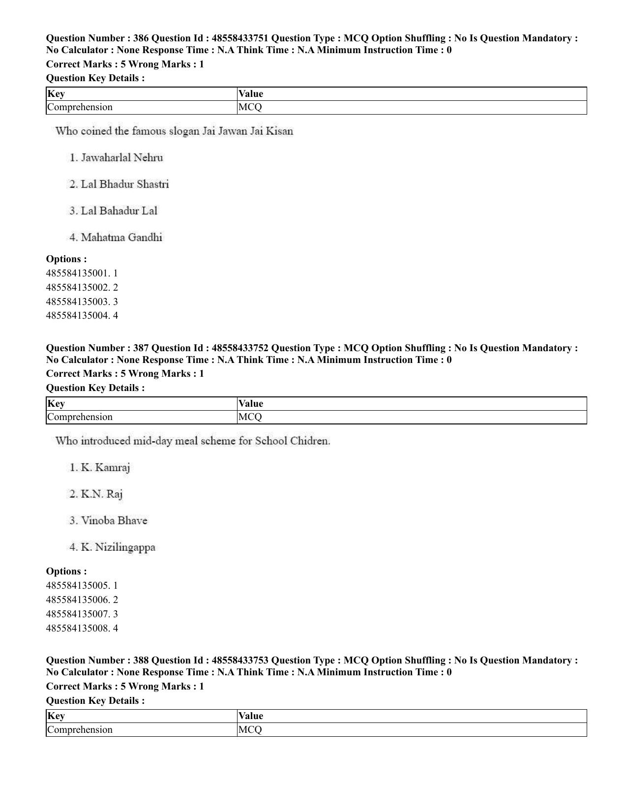 CUET 2023 English Punjabi Shift 1 Question Papers - 18 June 2023 - Page 362