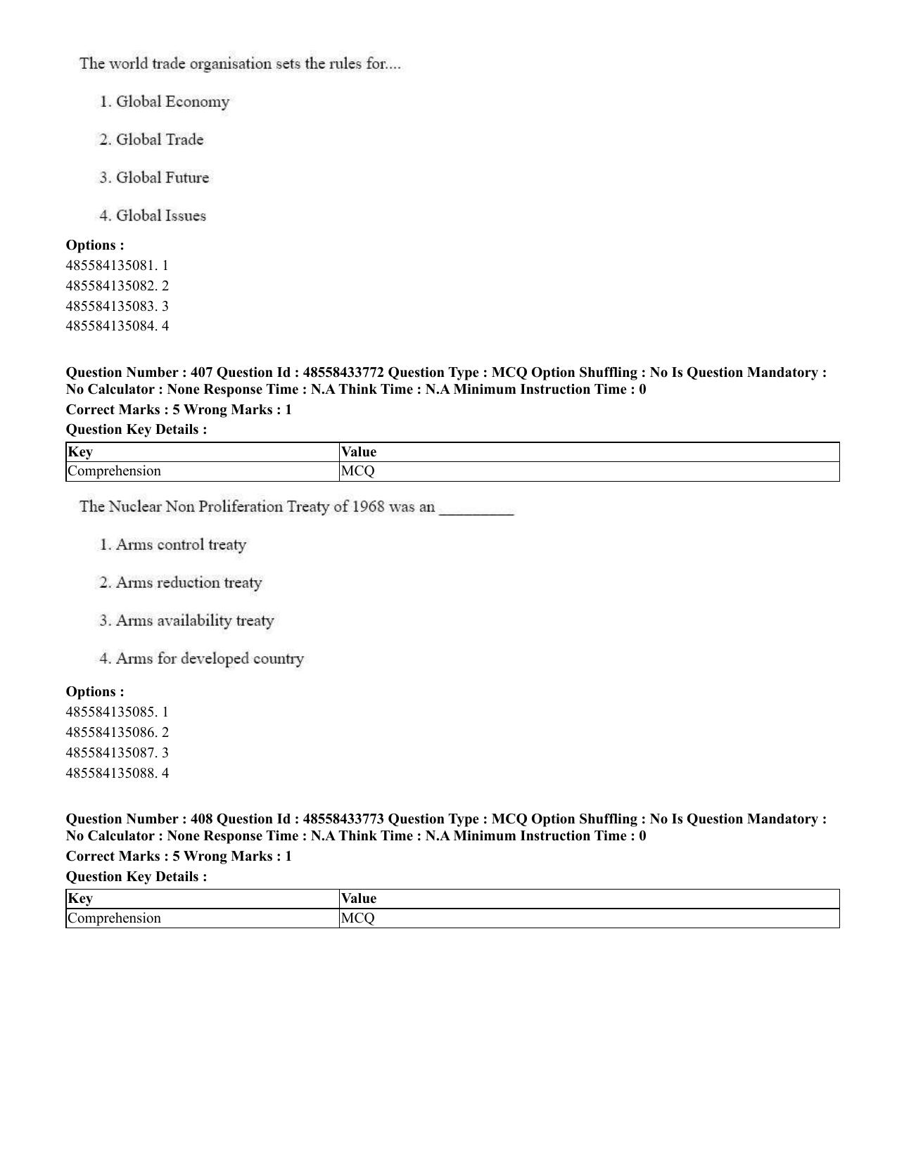 CUET 2023 English Punjabi Shift 1 Question Papers - 18 June 2023 - Page 372