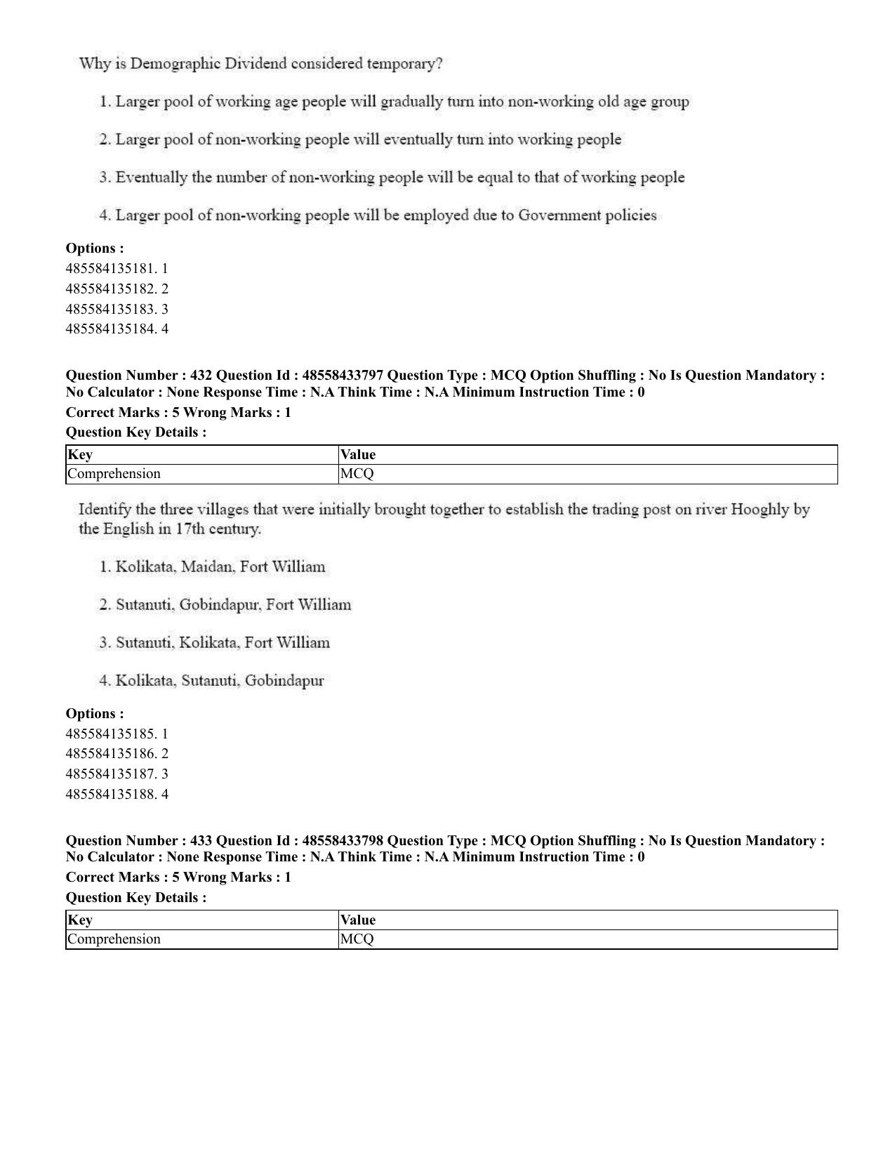 CUET 2023 English Punjabi Shift 1 Question Papers - 18 June 2023 - Page 388