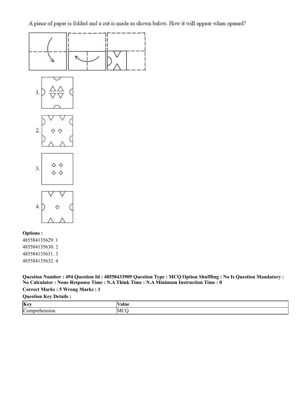 CUET 2023 English Punjabi Shift 1 Question Papers - 18 June 2023 - Page 424