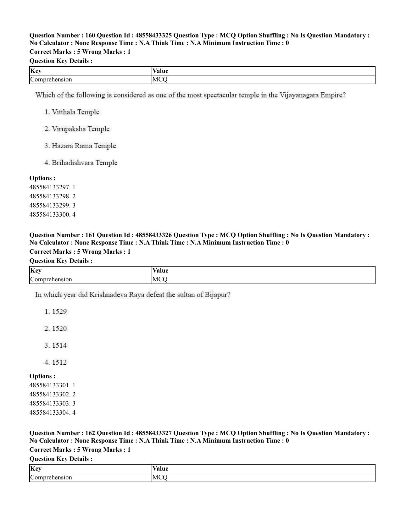 CUET 2023 English Tamil Shift 1 Question Papers - 18 June 2023 - Page 137