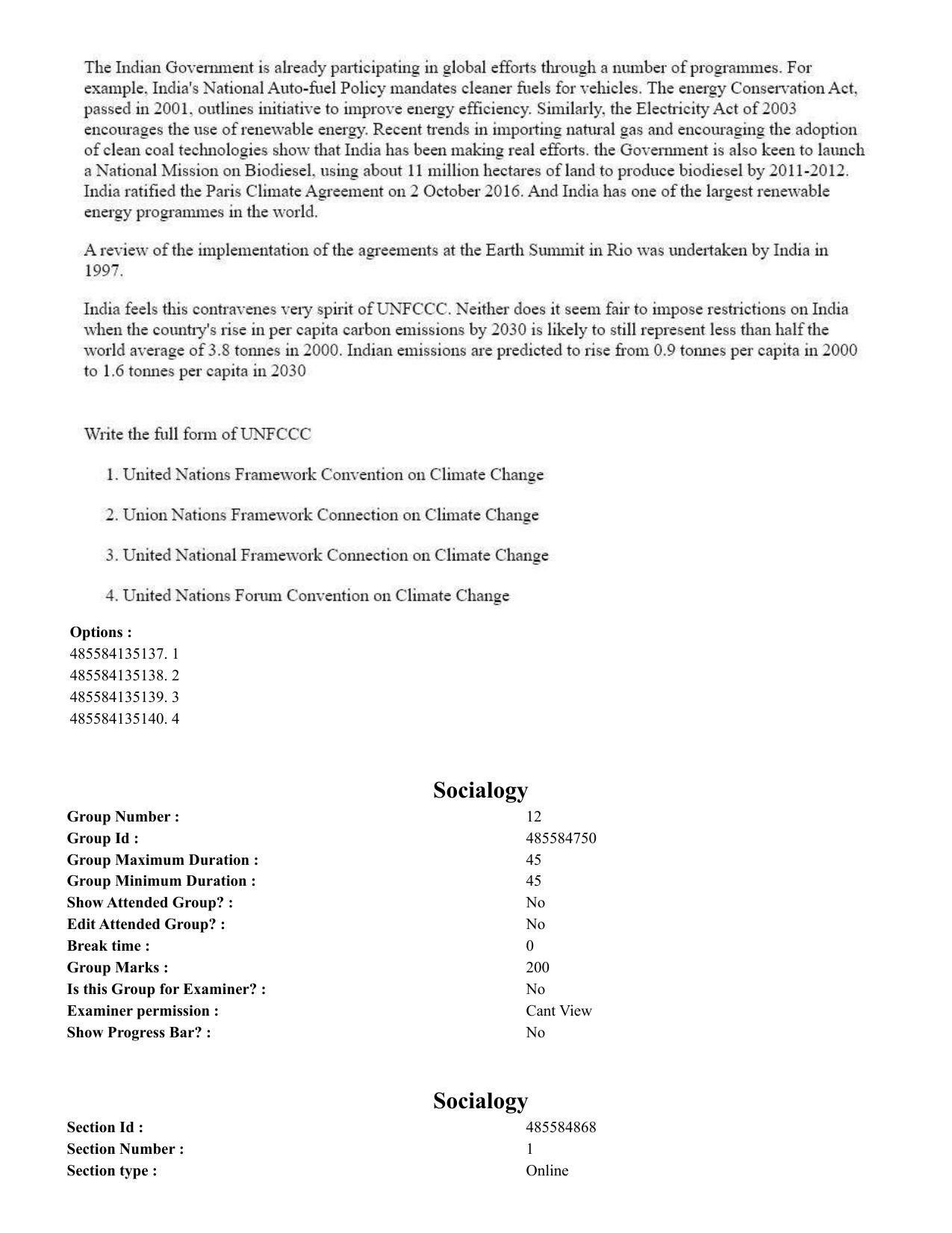 CUET 2023 English Tamil Shift 1 Question Papers - 18 June 2023 - Page 396