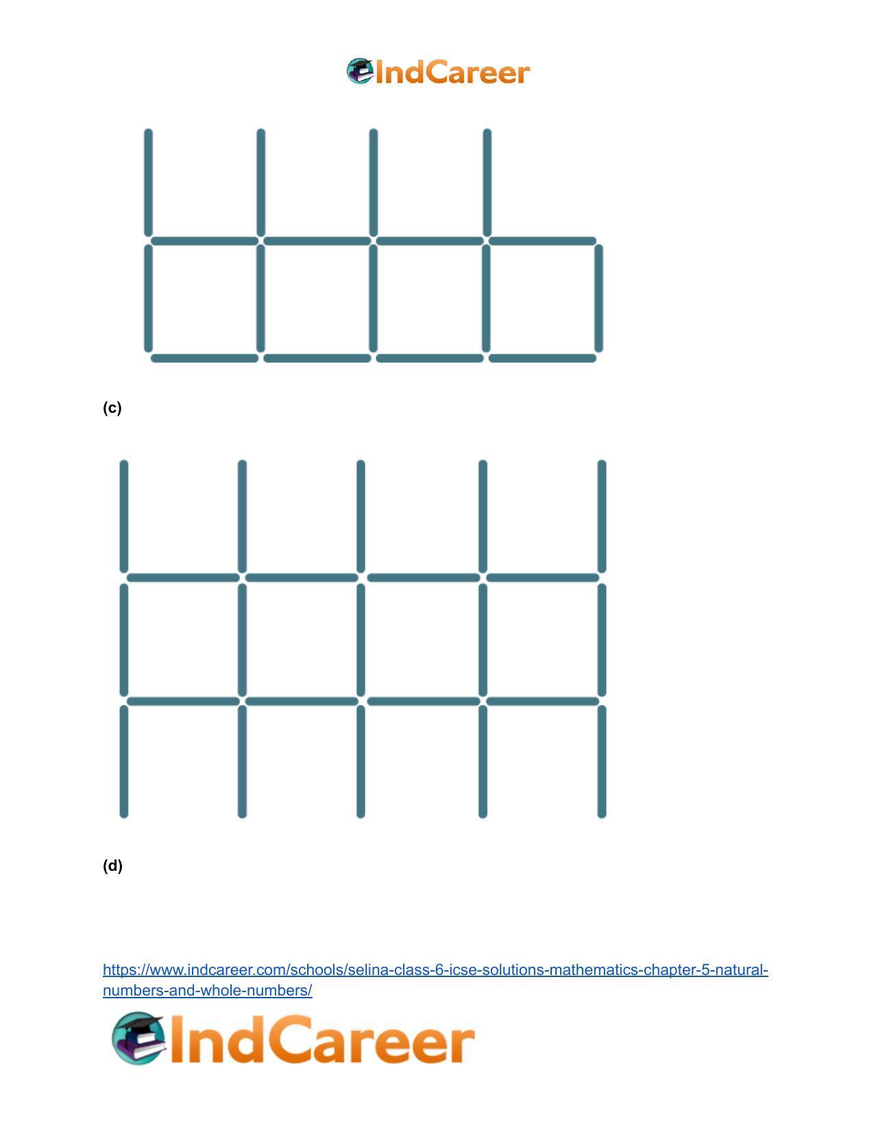 Selina Class 6 ICSE Solutions Mathematics : Chapter 5- Natural Numbers And Whole Numbers - Page 34