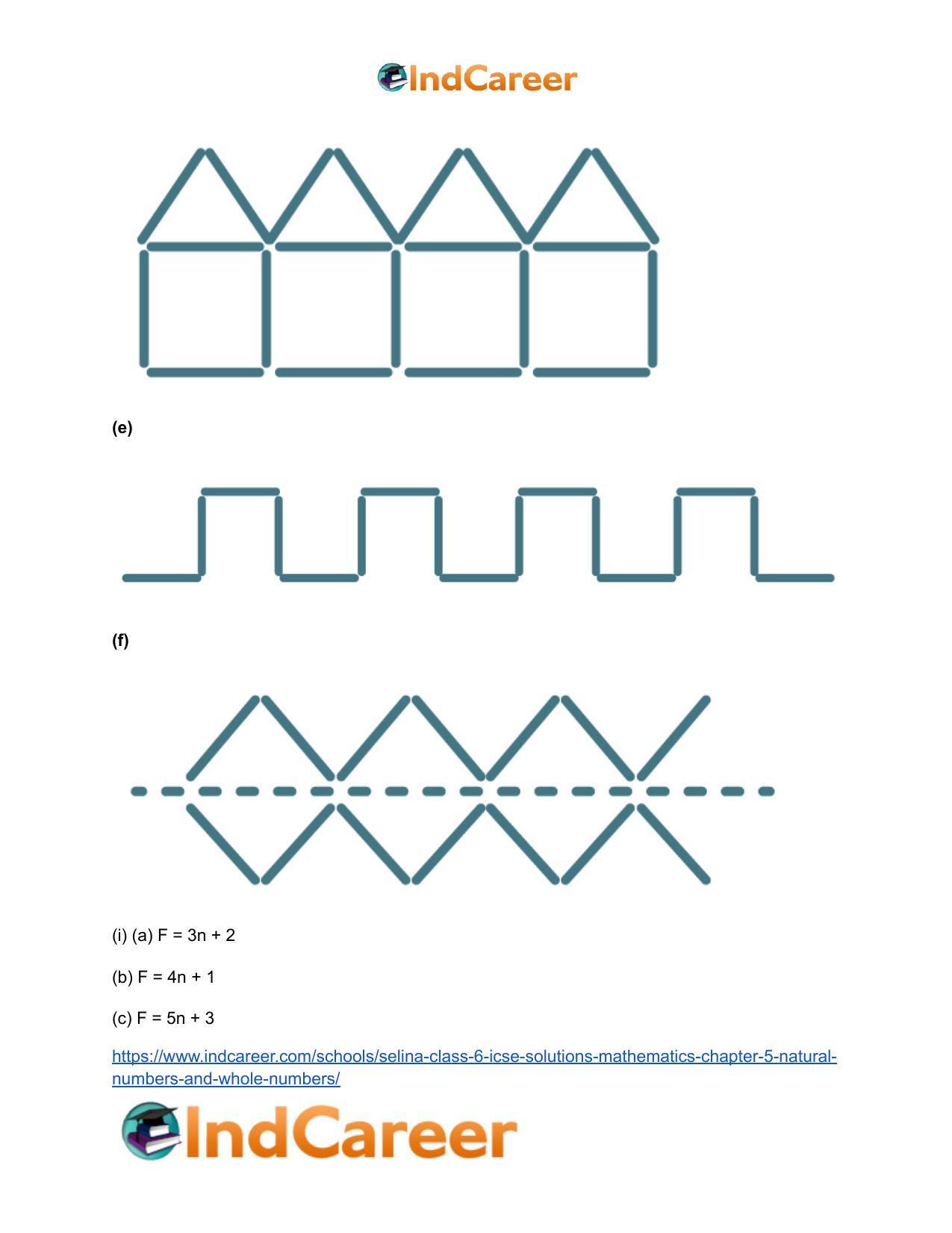 Selina Class 6 ICSE Solutions Mathematics : Chapter 5- Natural Numbers And Whole Numbers - Page 35