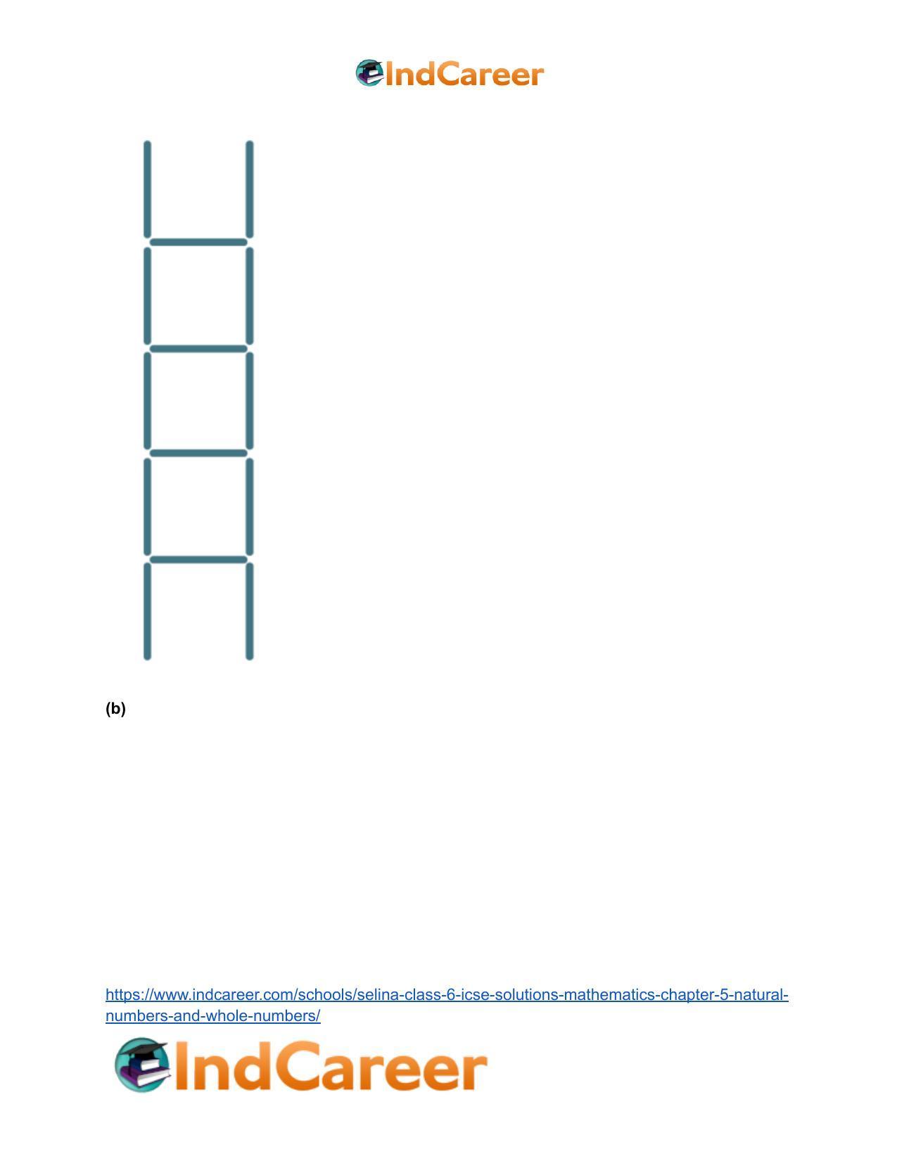 Selina Class 6 ICSE Solutions Mathematics : Chapter 5- Natural Numbers And Whole Numbers - Page 62