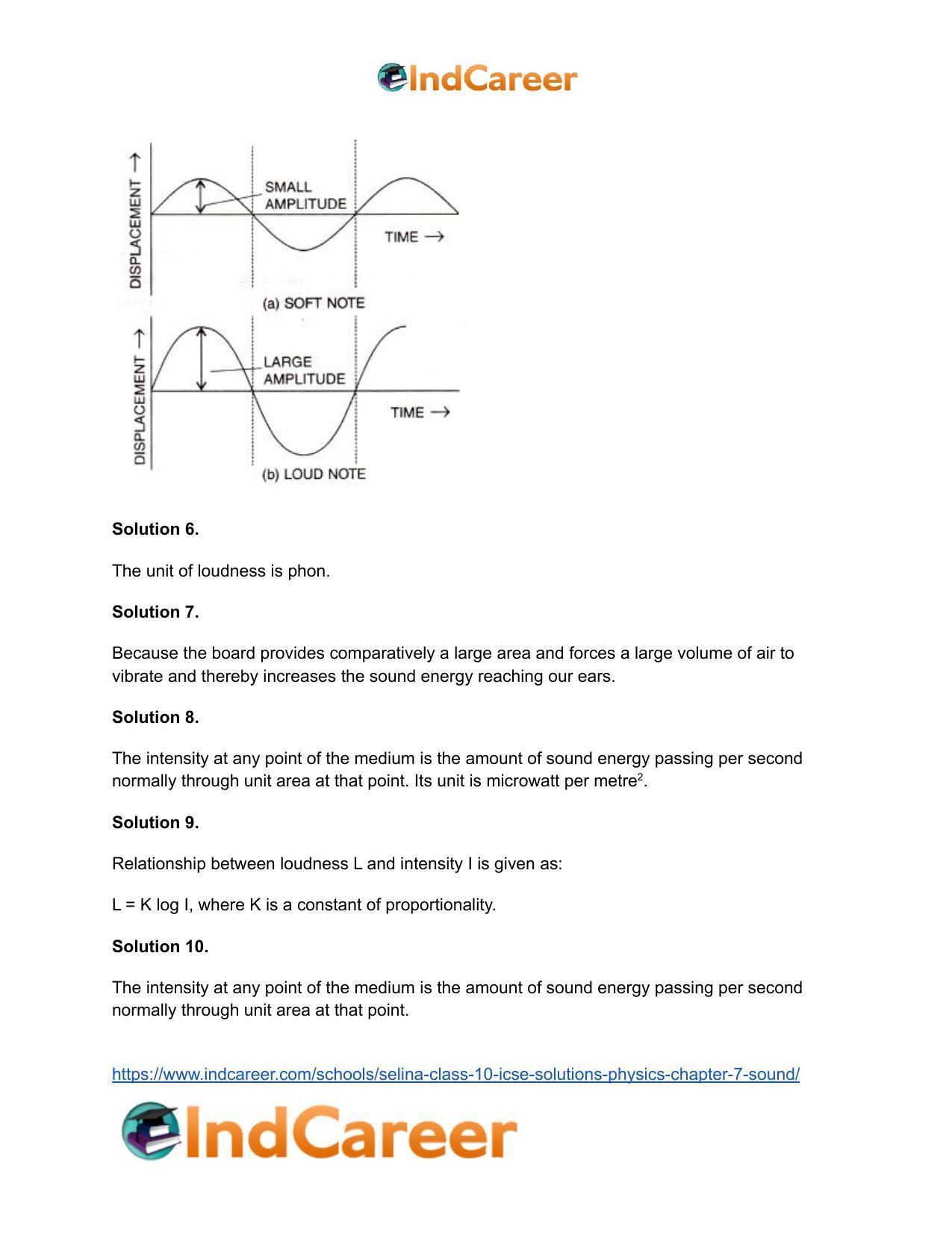 Selina Class 10 ICSE Solutions Physics : Chapter 7- Sound - Page 15