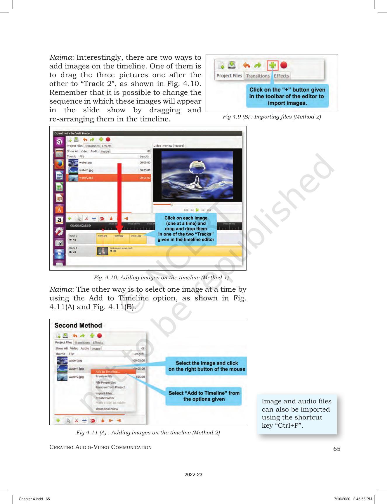 NCERT Book for Class 9 Information and Communication Technology Chapter 4 Creating Audio-Video Communication - Page 9