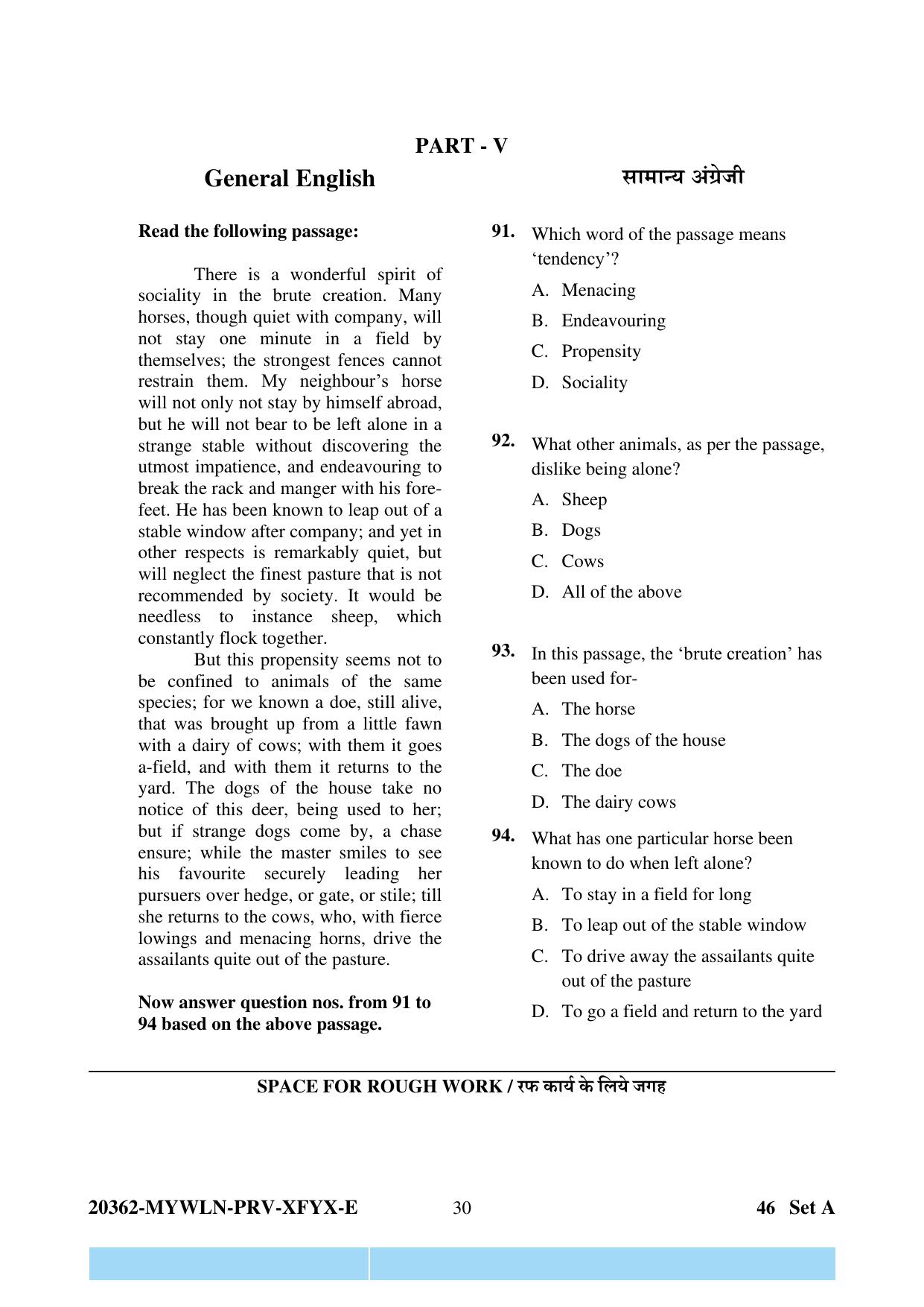 CG Pre D.El.Ed 2023 Question Paper - Page 30