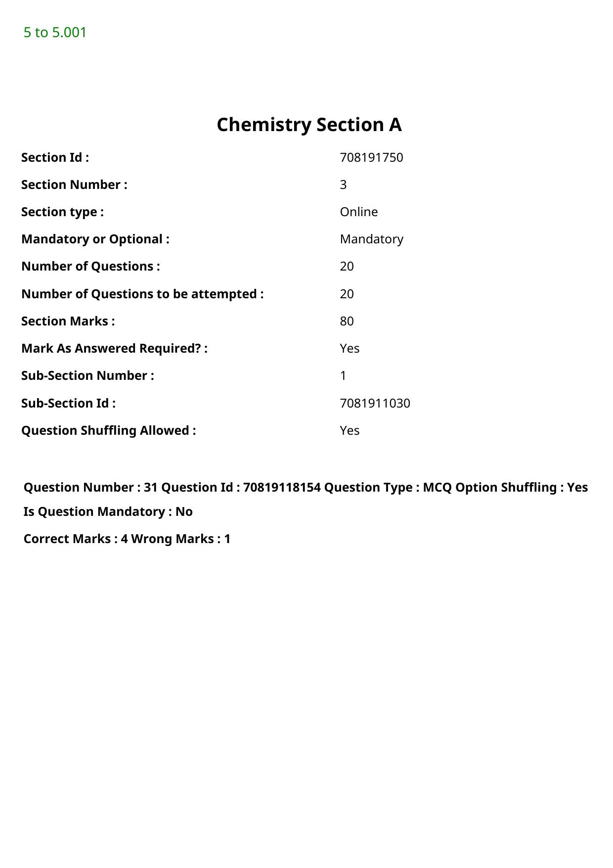 JEE Mains 2021: BTech Marathi (Shift 1) 25-02-2021 Question Paper - Page 37