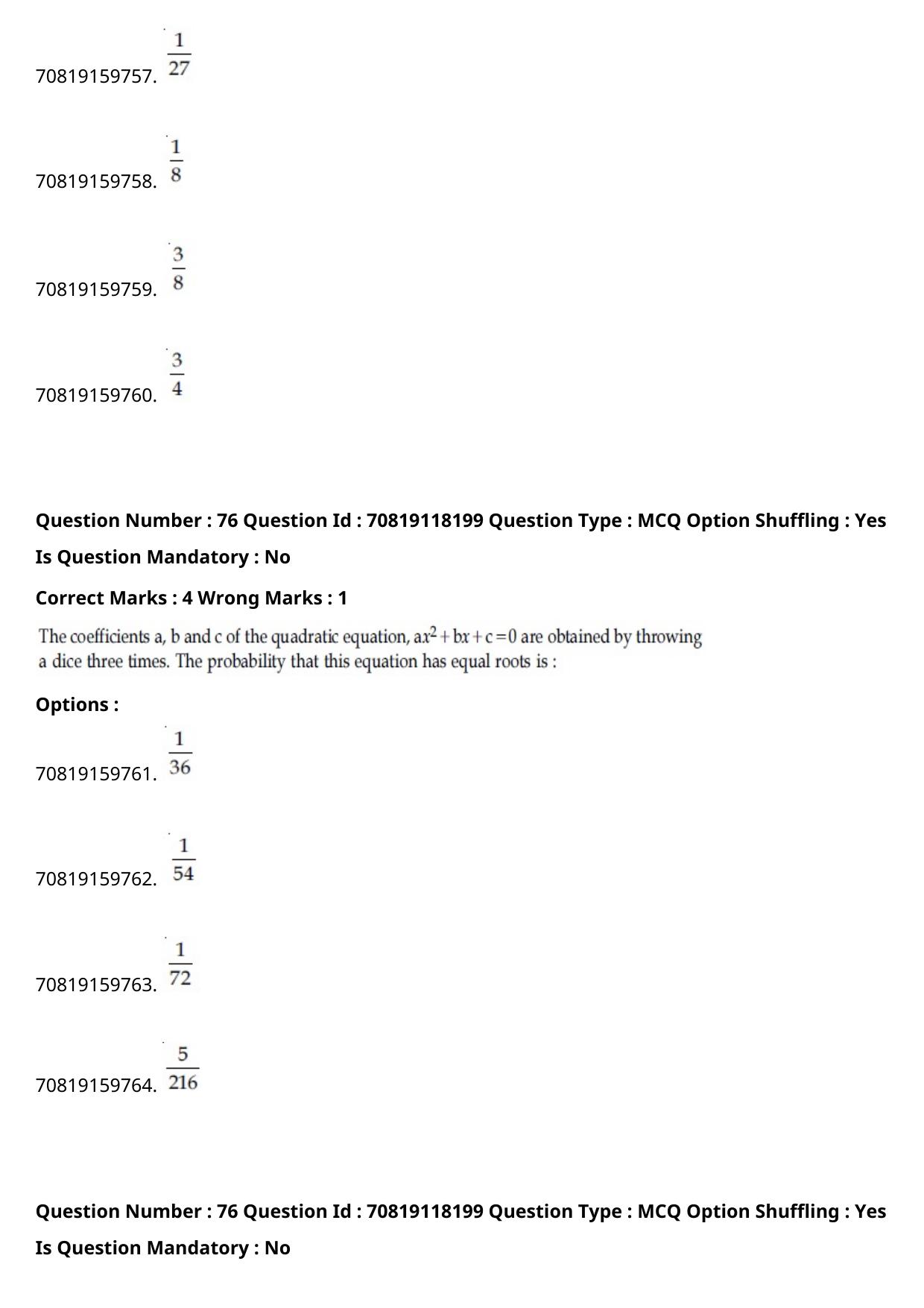 JEE Mains 2021: BTech Marathi (Shift 1) 25-02-2021 Question Paper - Page 89