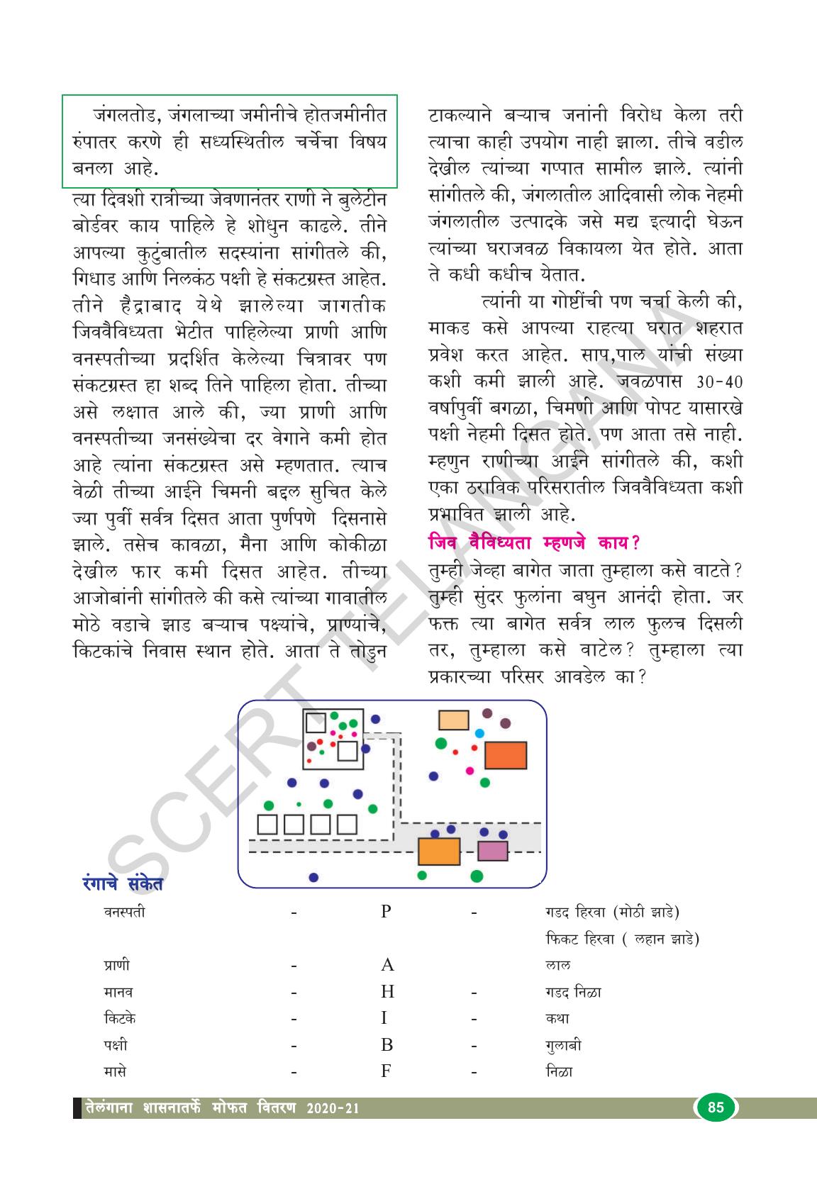 TS SCERT Class 8 Biological Science (Marathi Medium) Text Book - Page 97