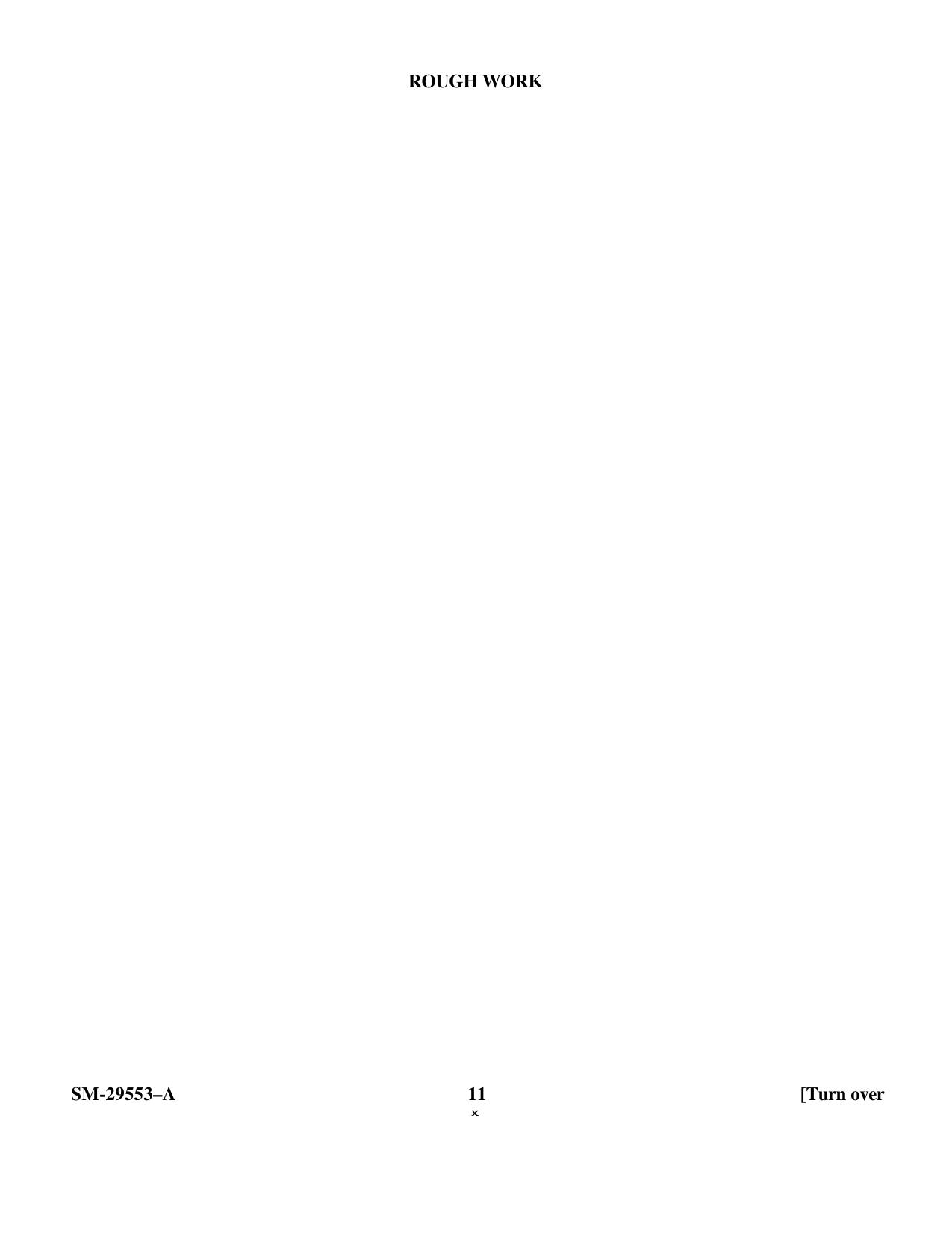 KUET 2023 M.Sc. Disaster Management Question Paper - Page 11