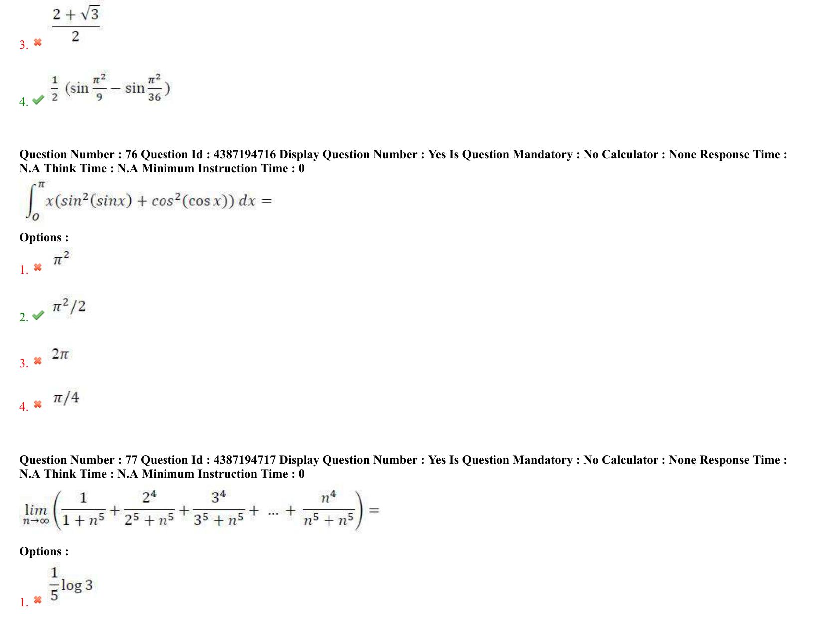 AP EAPCET 2022 - 04th July 2022 - ENGINEERING Answer Key With Preliminary Keys Shift 1 - Page 52