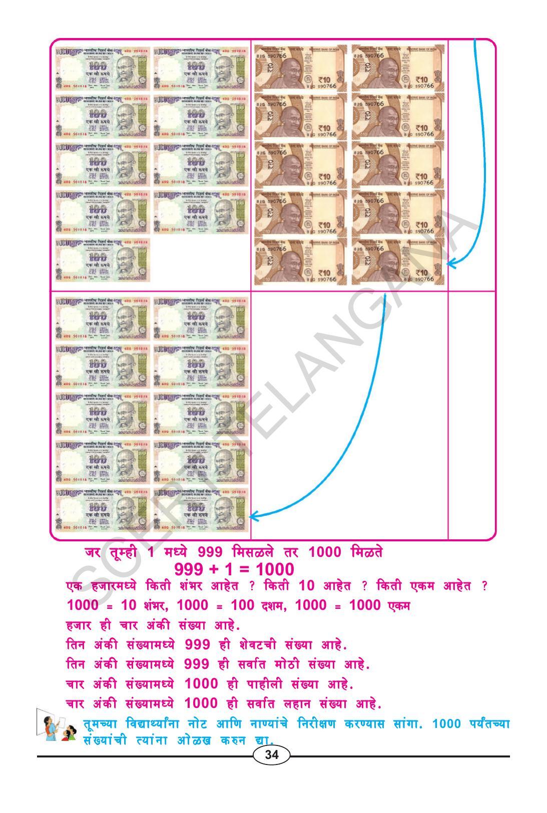 TS SCERT Class 2 Maths (Marathi Medium) Text Book - Page 46