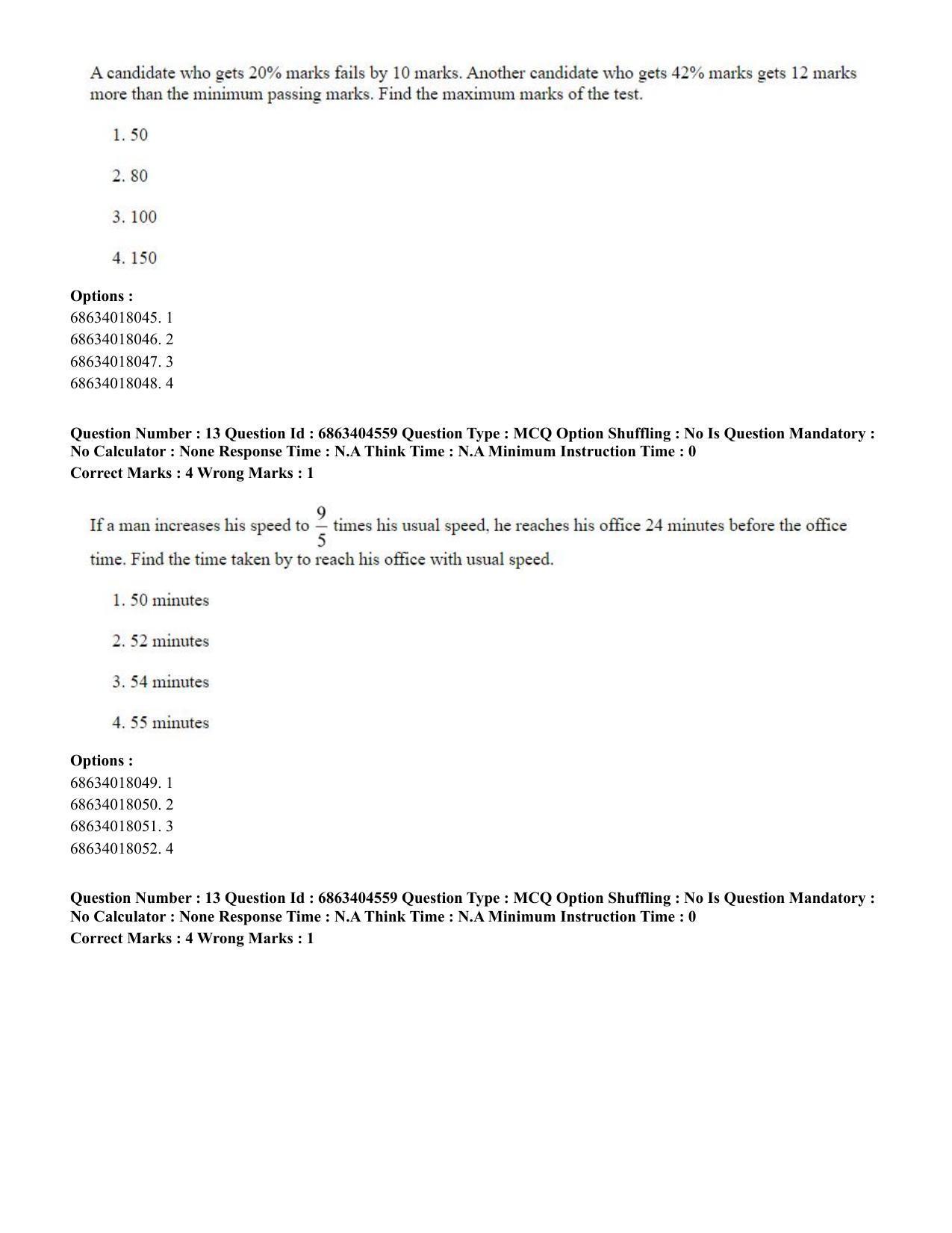 CUET PG 2023: SCQP20 – Medical Laboratory Technology (Eng.) - Shift 1 (5-06-2023) Question Paper - Page 13