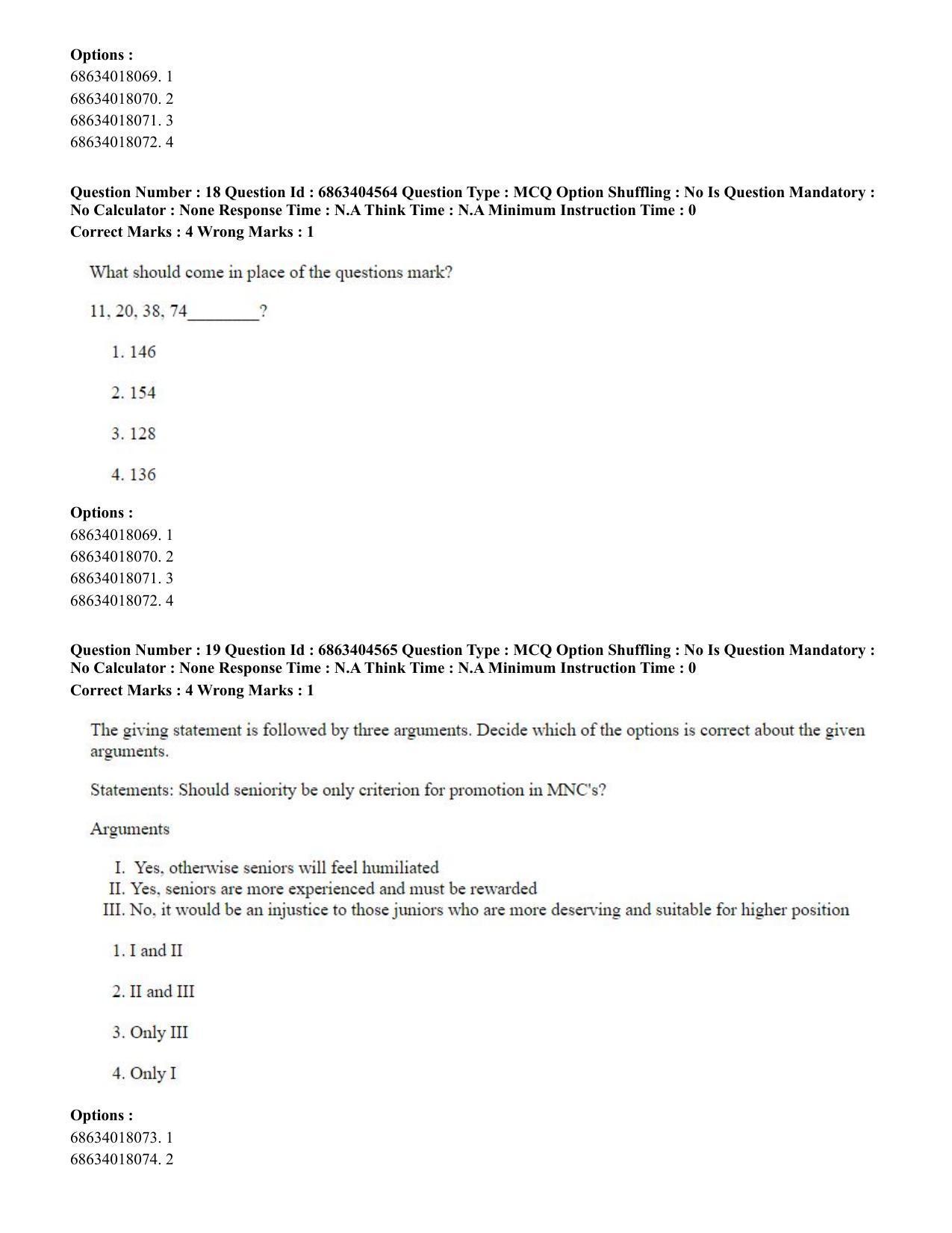 CUET PG 2023: SCQP20 – Medical Laboratory Technology (Eng.) - Shift 1 (5-06-2023) Question Paper - Page 20