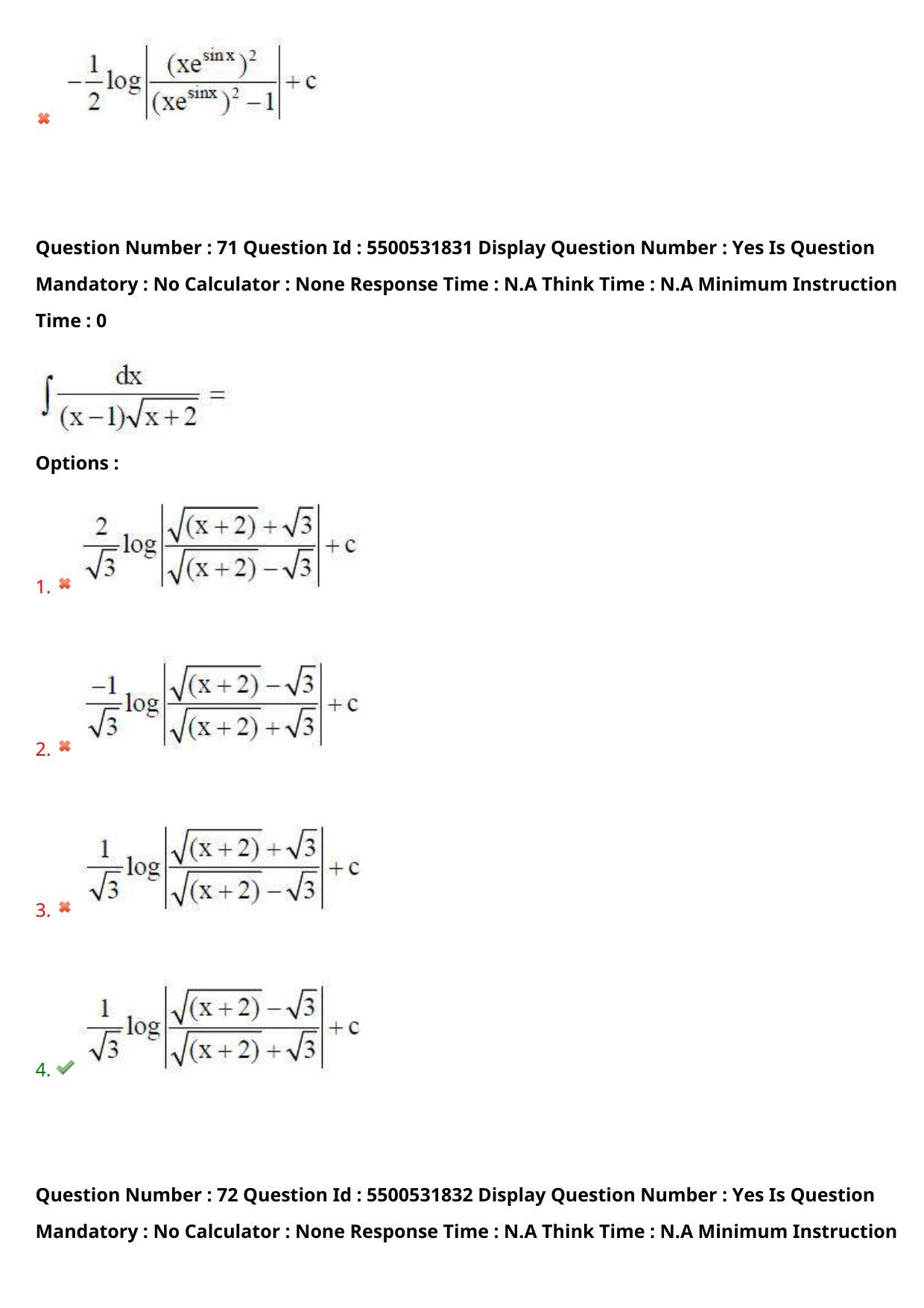 AP EAPCET 2023 - 19 May 2023 Forenoon - Master Engineering Question Paper With Preliminary Keys Shift 1 - Page 58