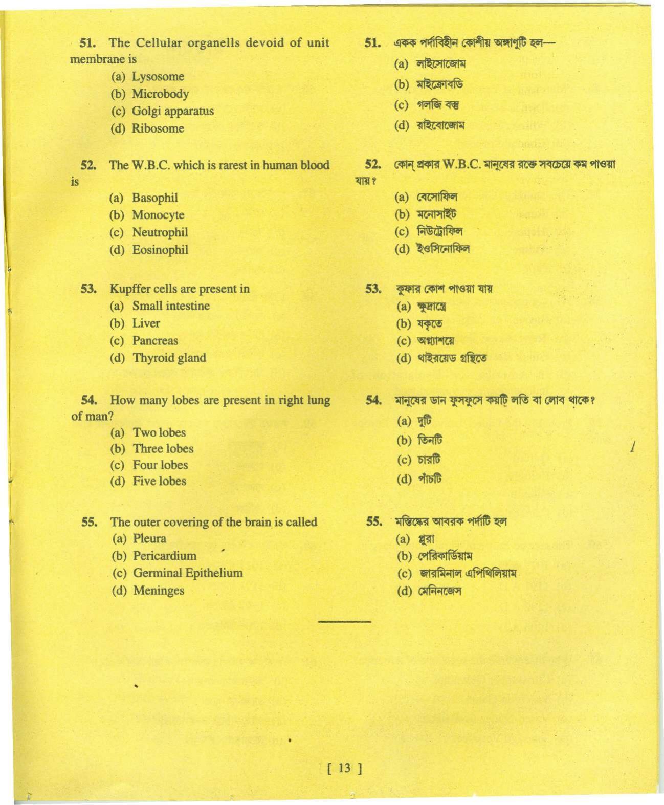 MAT - SAT 2013 Class 8 West Bengal NMMS Question Papers - Page 23
