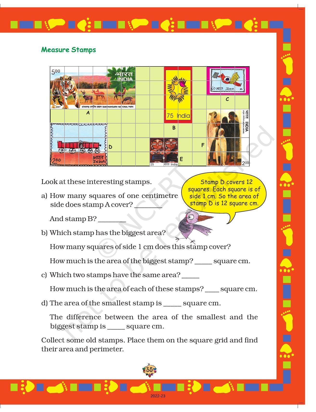 NCERT Book for Class 5 Maths Chapter 3 How Many Squares? - Page 2