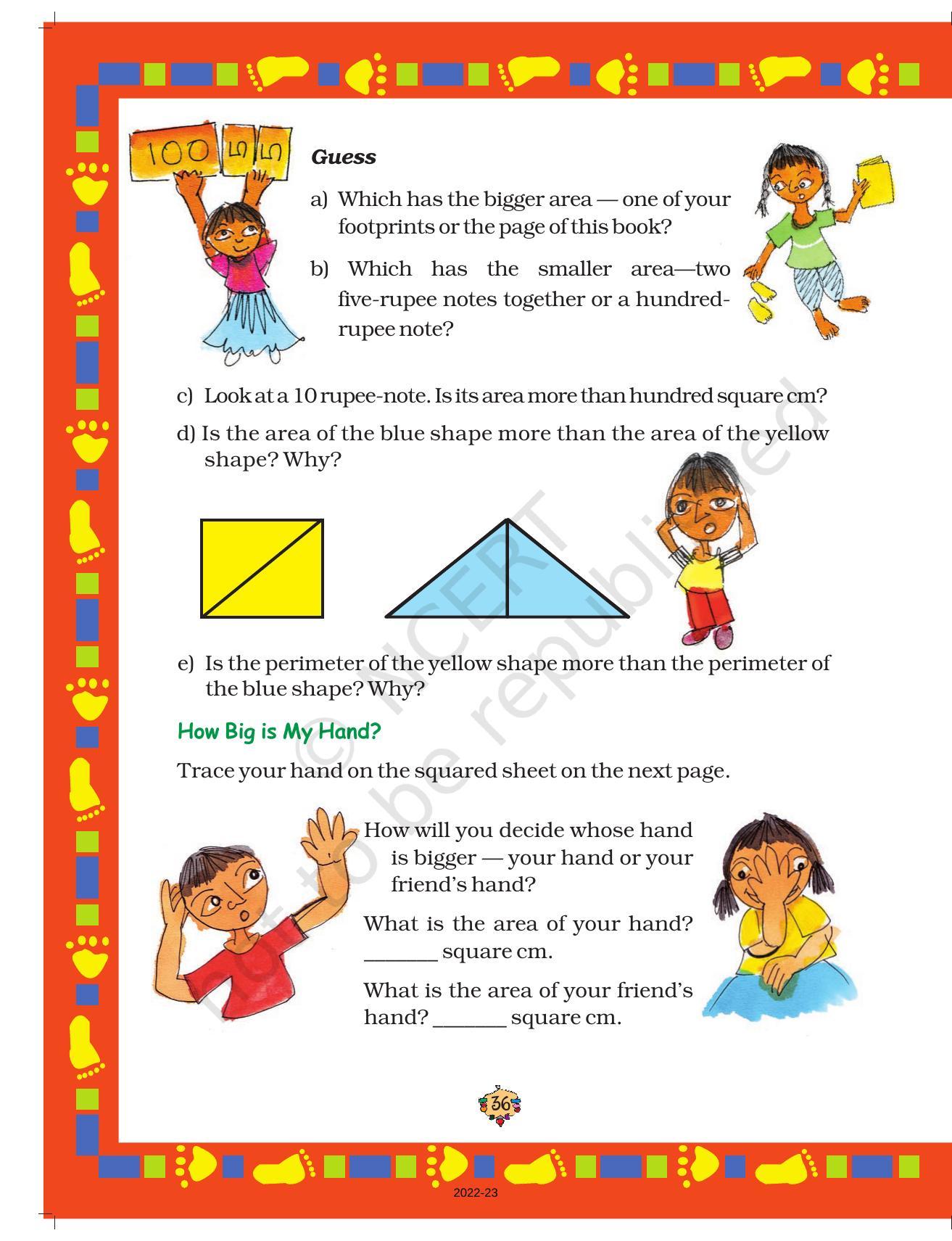 NCERT Book for Class 5 Maths Chapter 3 How Many Squares? - Page 3