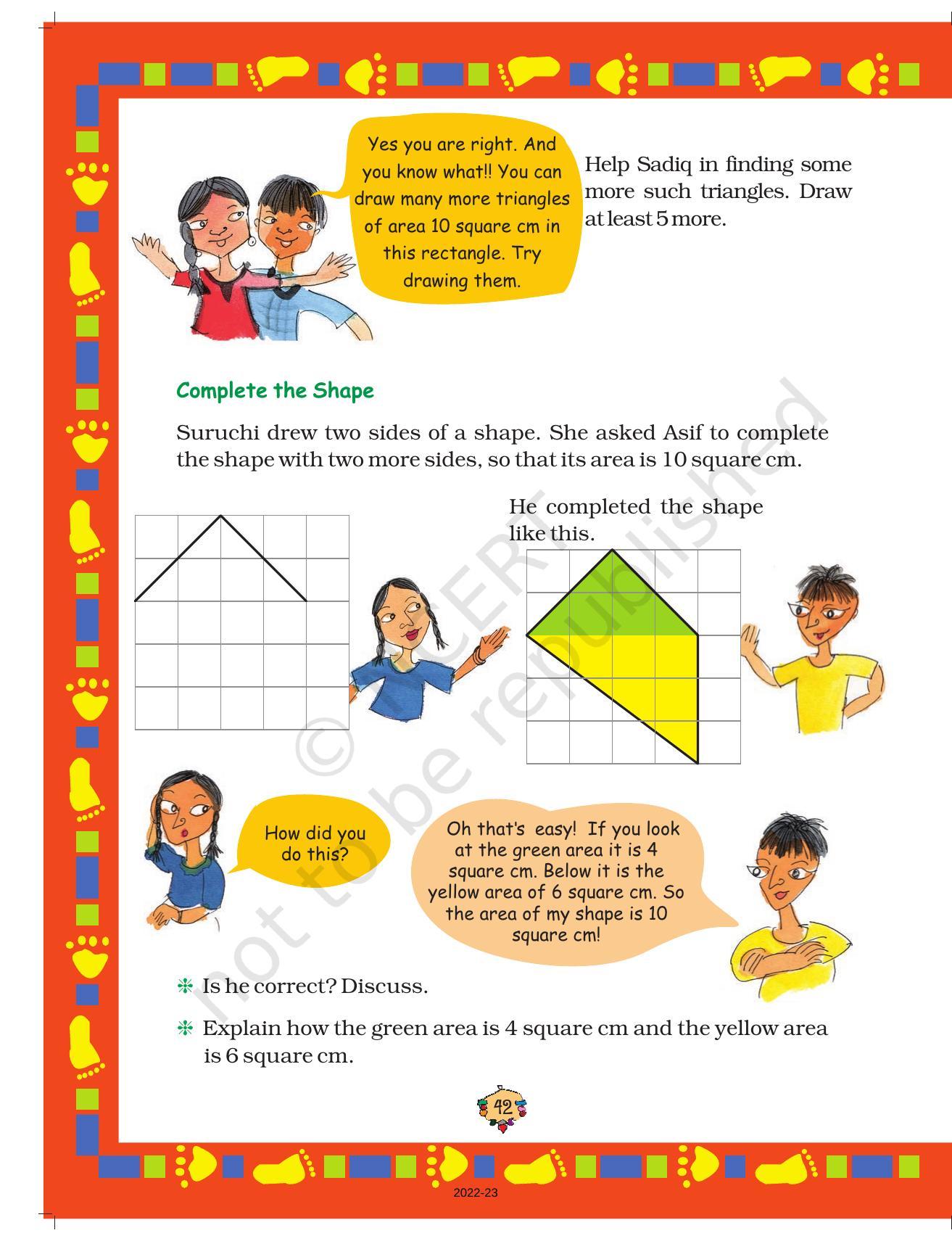 NCERT Book for Class 5 Maths Chapter 3 How Many Squares? - Page 9