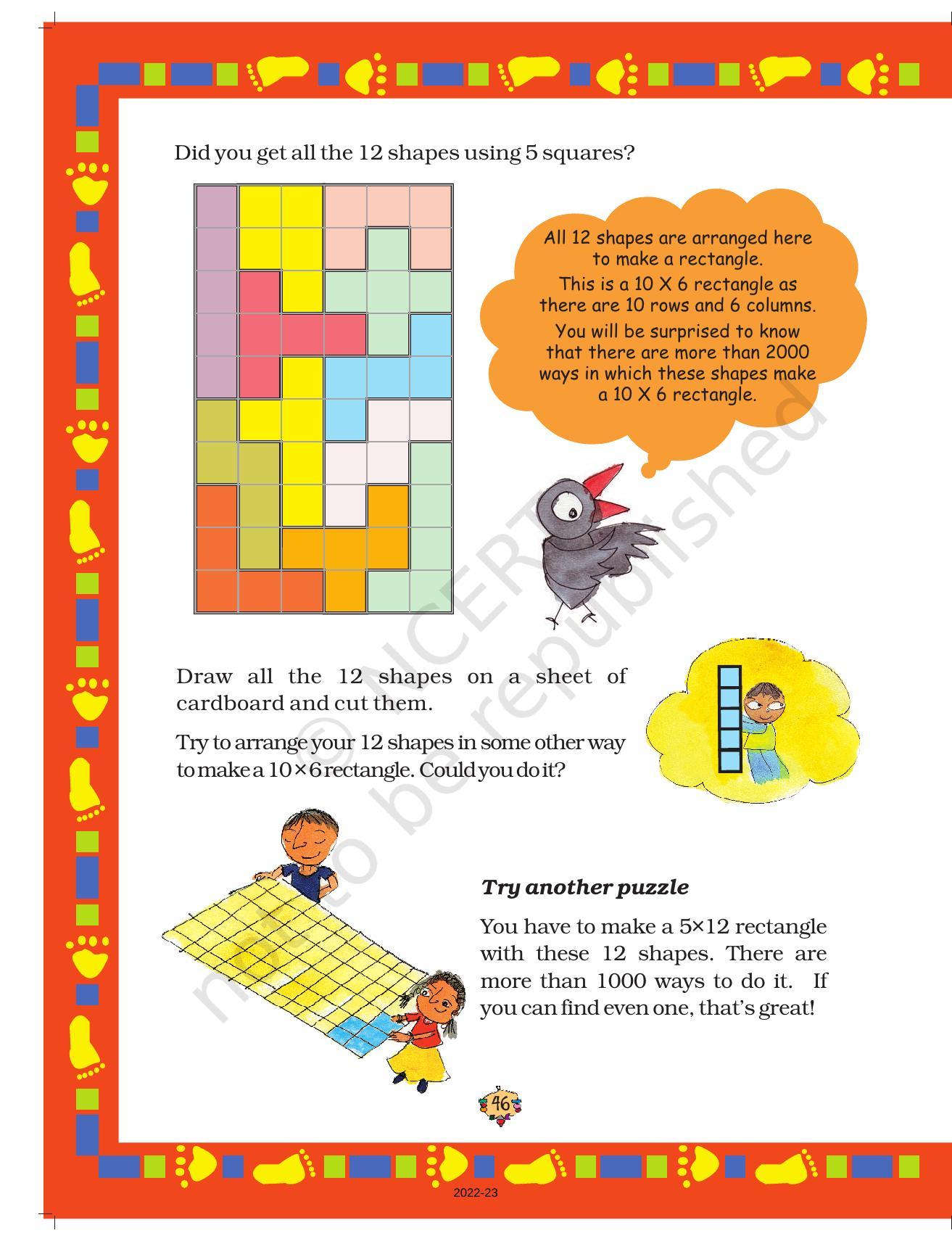 NCERT Book for Class 5 Maths Chapter 3 How Many Squares? - Page 13