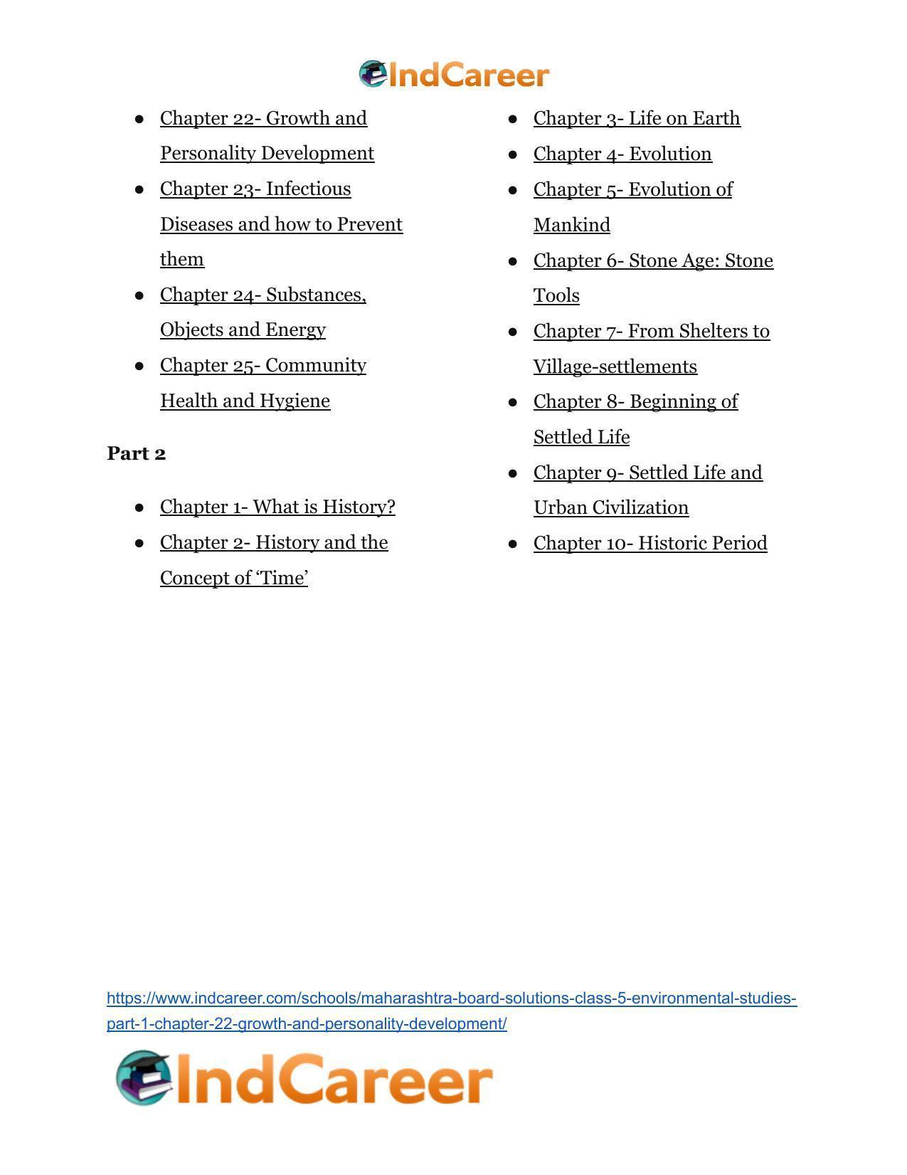 Maharashtra Board Solutions Class 5-Environmental Studies (Part 1): Chapter 22- Growth and Personality Development - Page 21