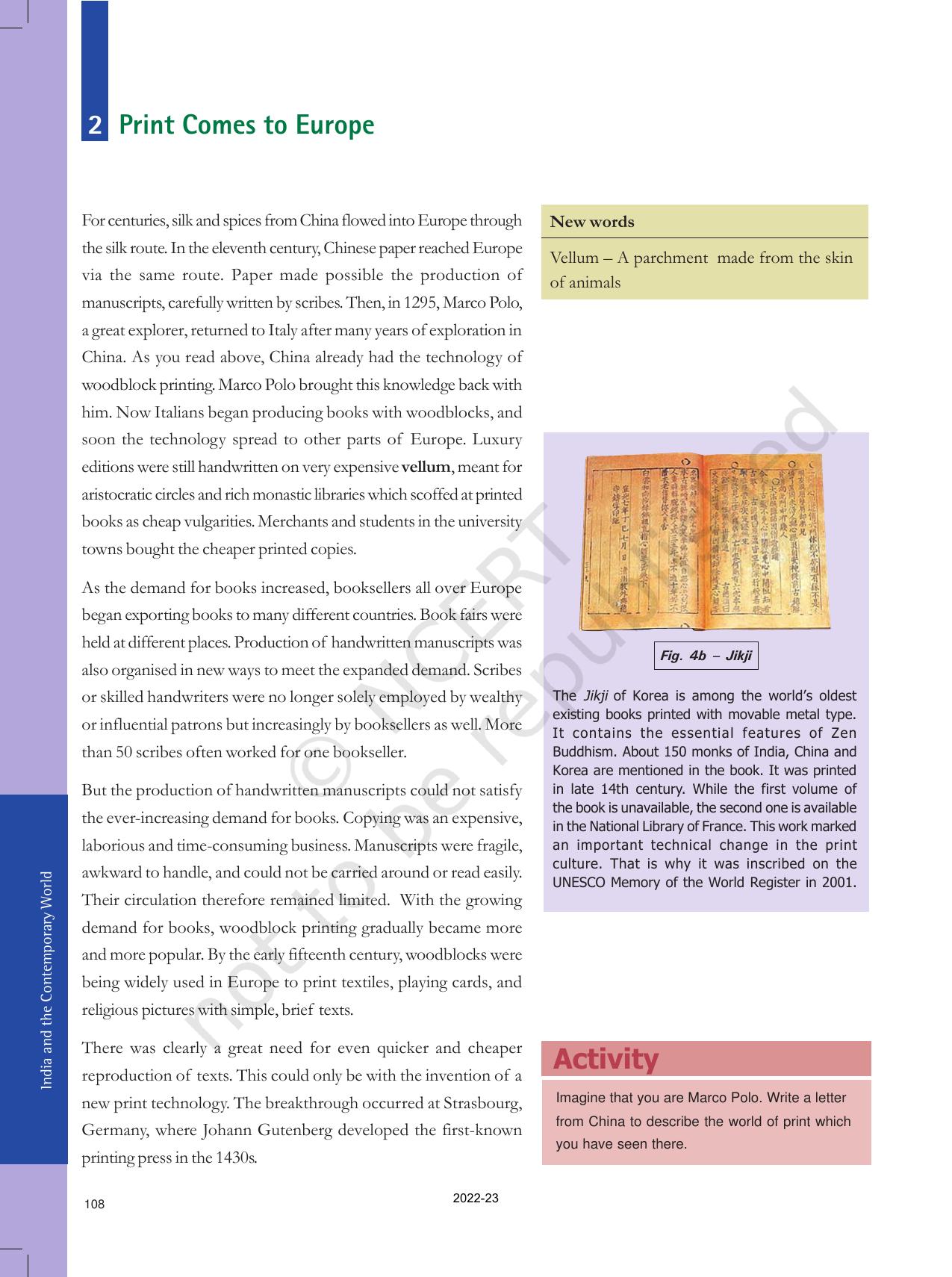 NCERT Book for Class 10 History Chapter 5 Print Culture and The Modern World - Page 6