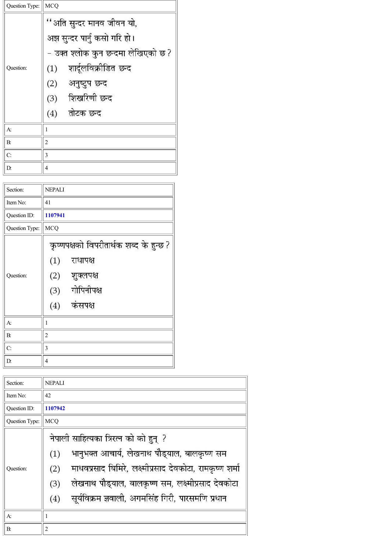 CUET 2022 Question Paper of Nepali - Page 31