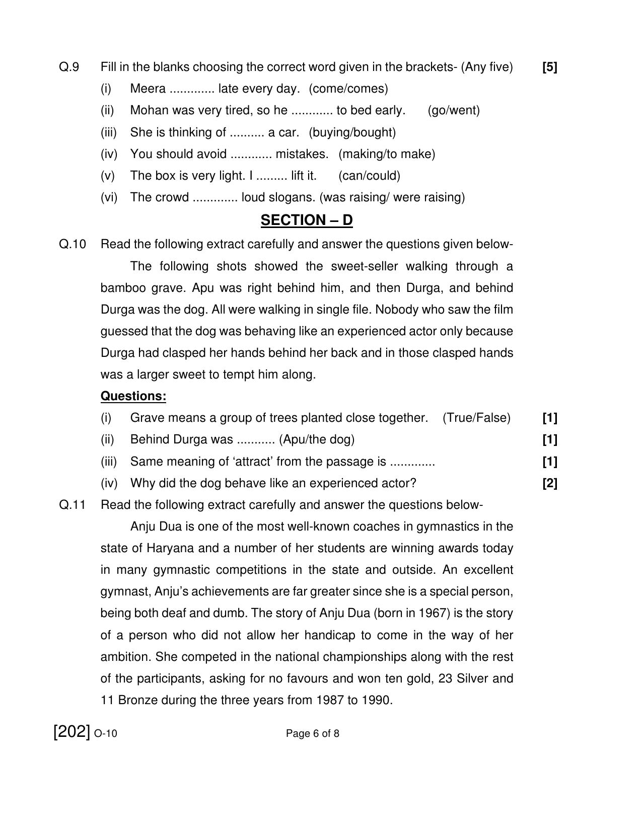 Open School Exam 2021 December Question Paper (All Subjects) - Page 25