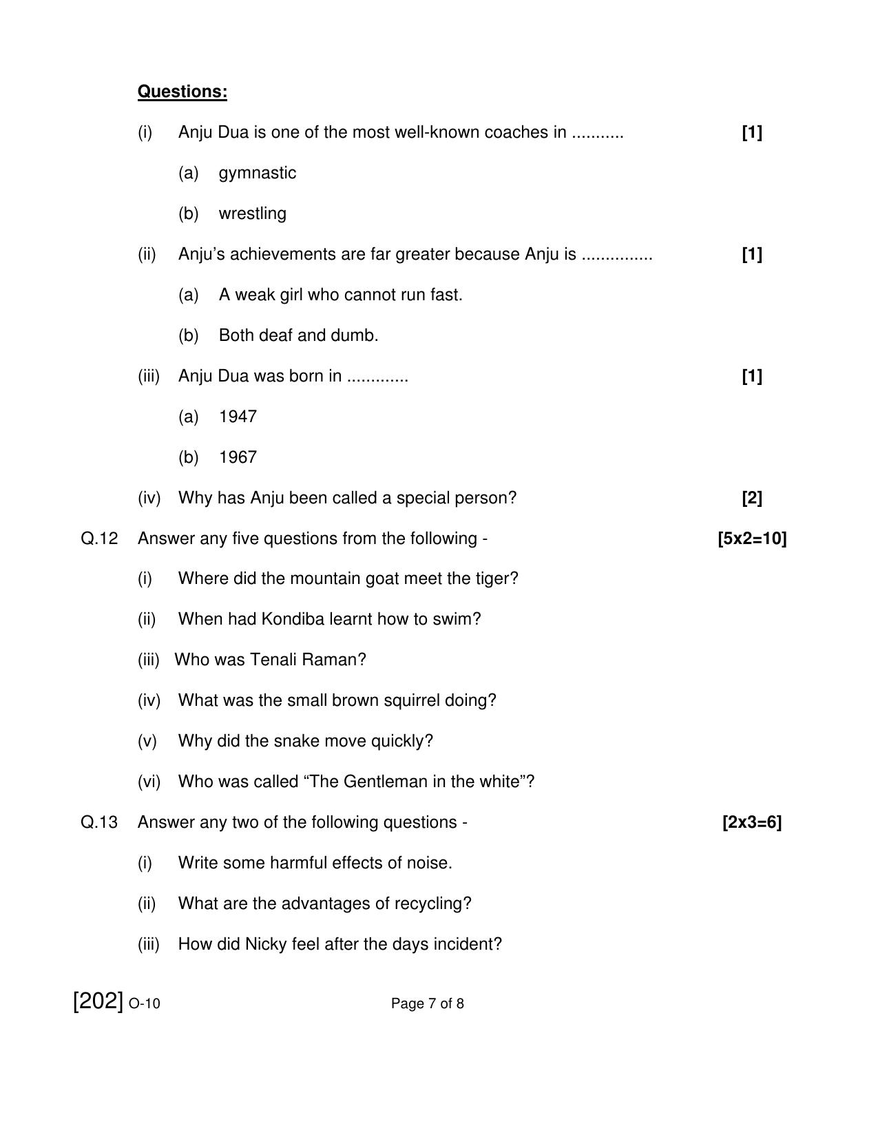 Open School Exam 2021 December Question Paper (All Subjects) - Page 26