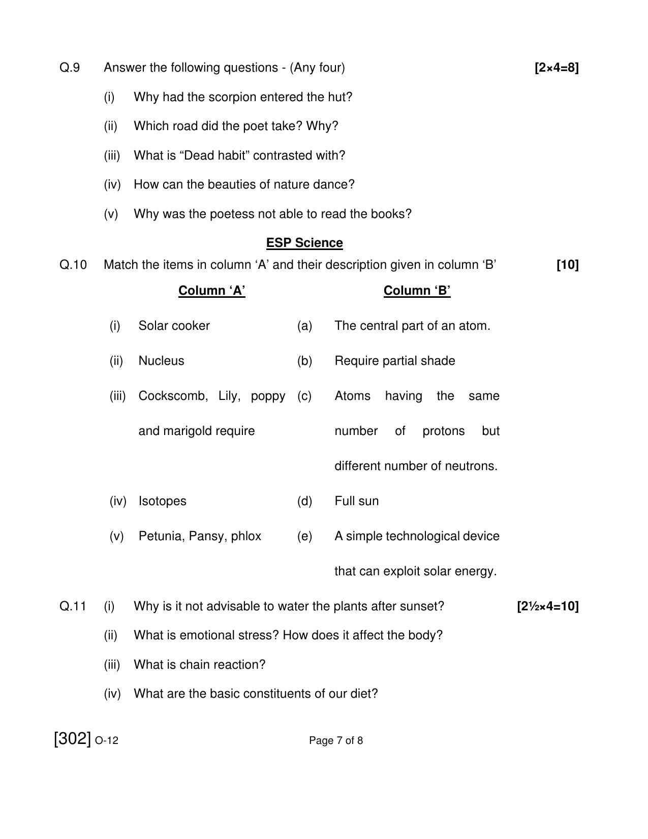 Open School Exam 2021 December Question Paper (All Subjects) - Page 158