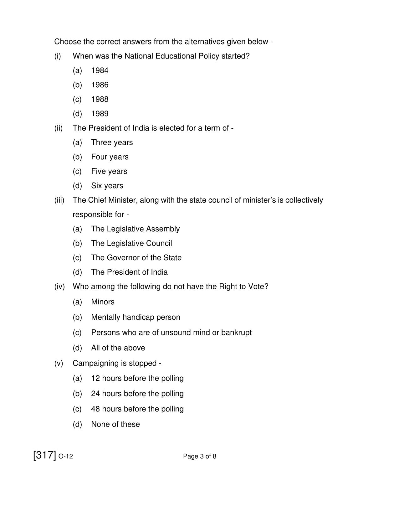 Open School Exam 2021 December Question Paper (All Subjects) - Page 240