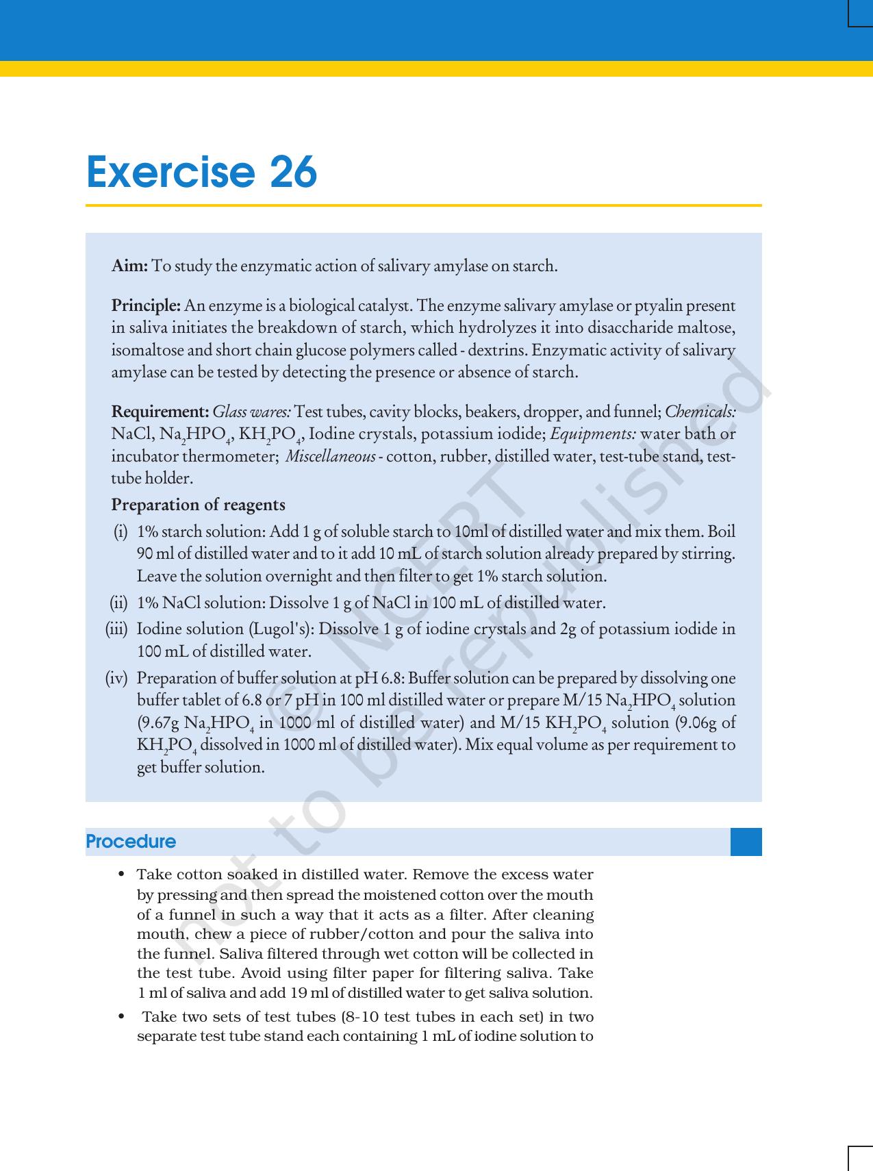NCERT Laboratory Manuals for Class XI Biology - Exercise 25 to 27 - Page 5