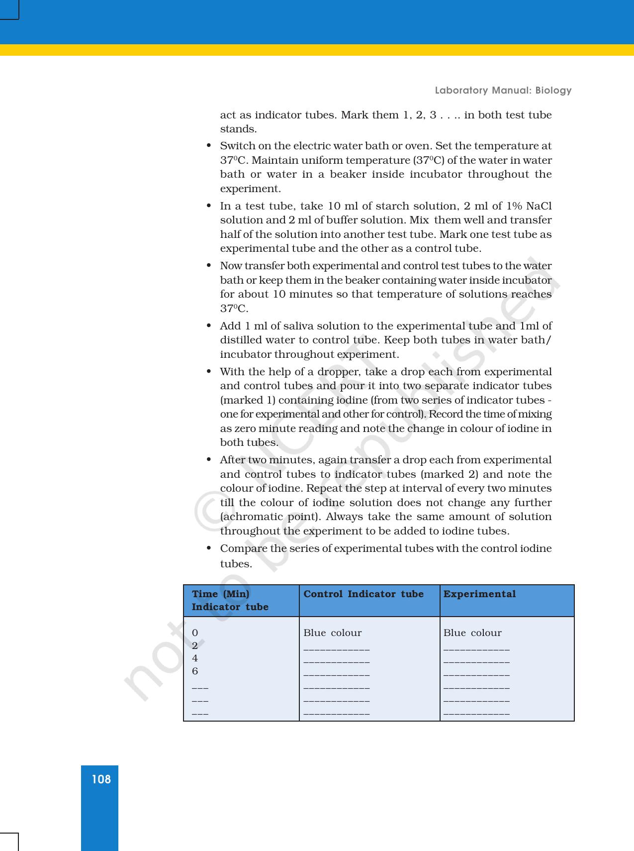 NCERT Laboratory Manuals for Class XI Biology - Exercise 25 to 27 - Page 6