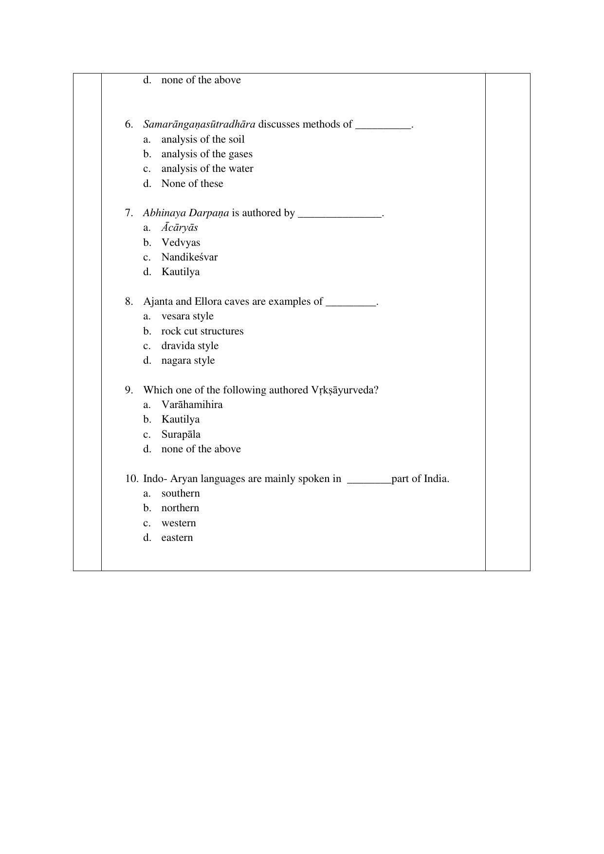CBSE Class 12 KTPI Sample Paper 2023 - Page 6