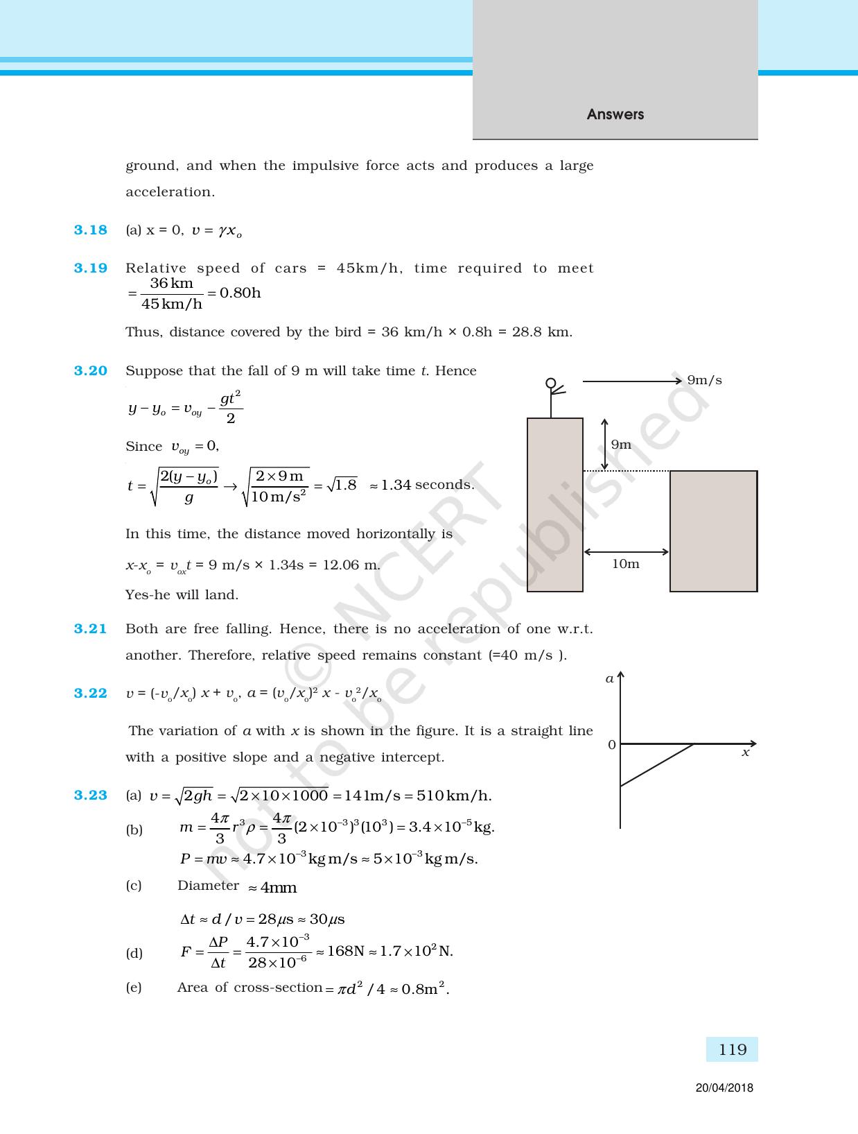 NCERT Exemplar Class 11: Physics Answers - Page 7