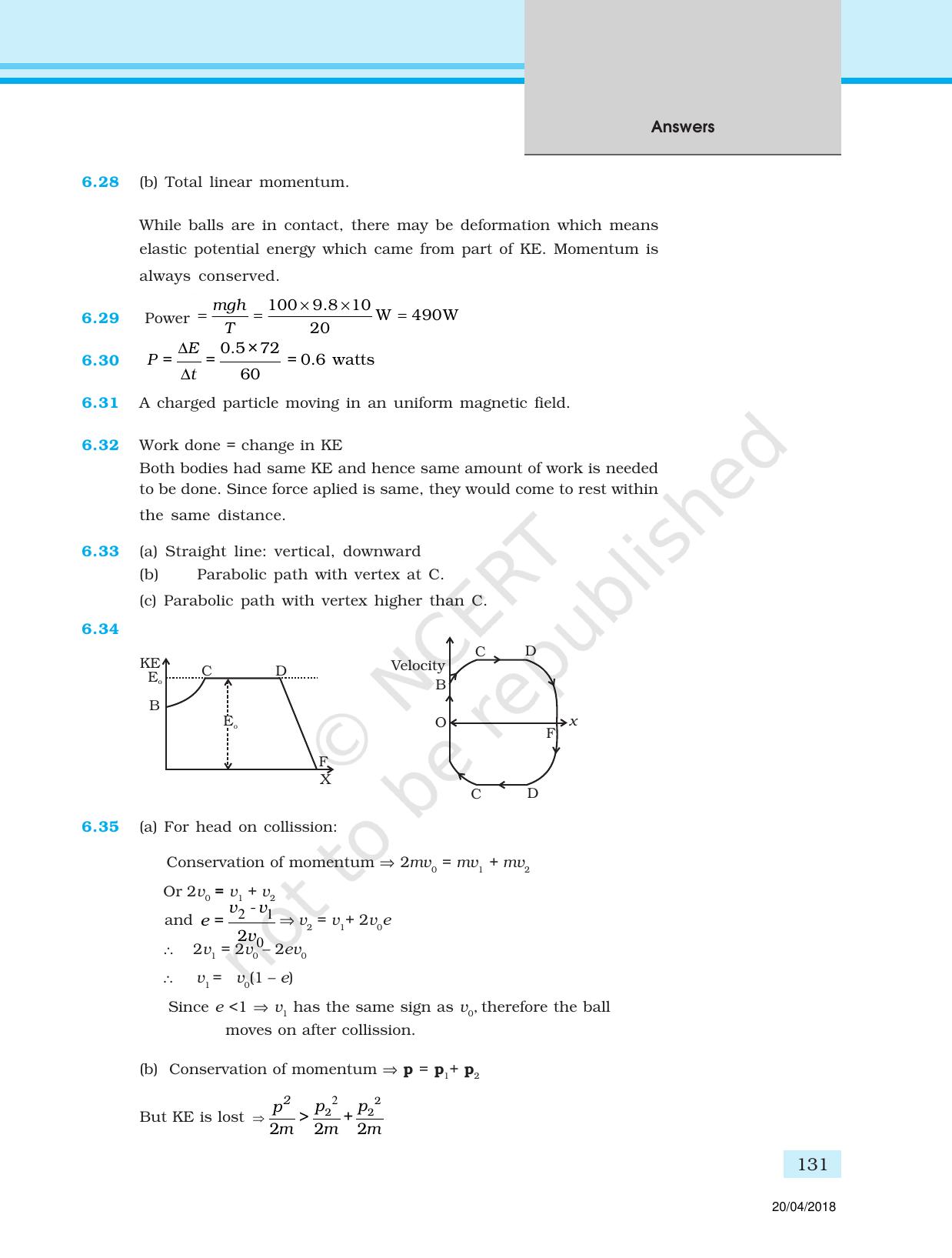 NCERT Exemplar Class 11: Physics Answers - Page 19