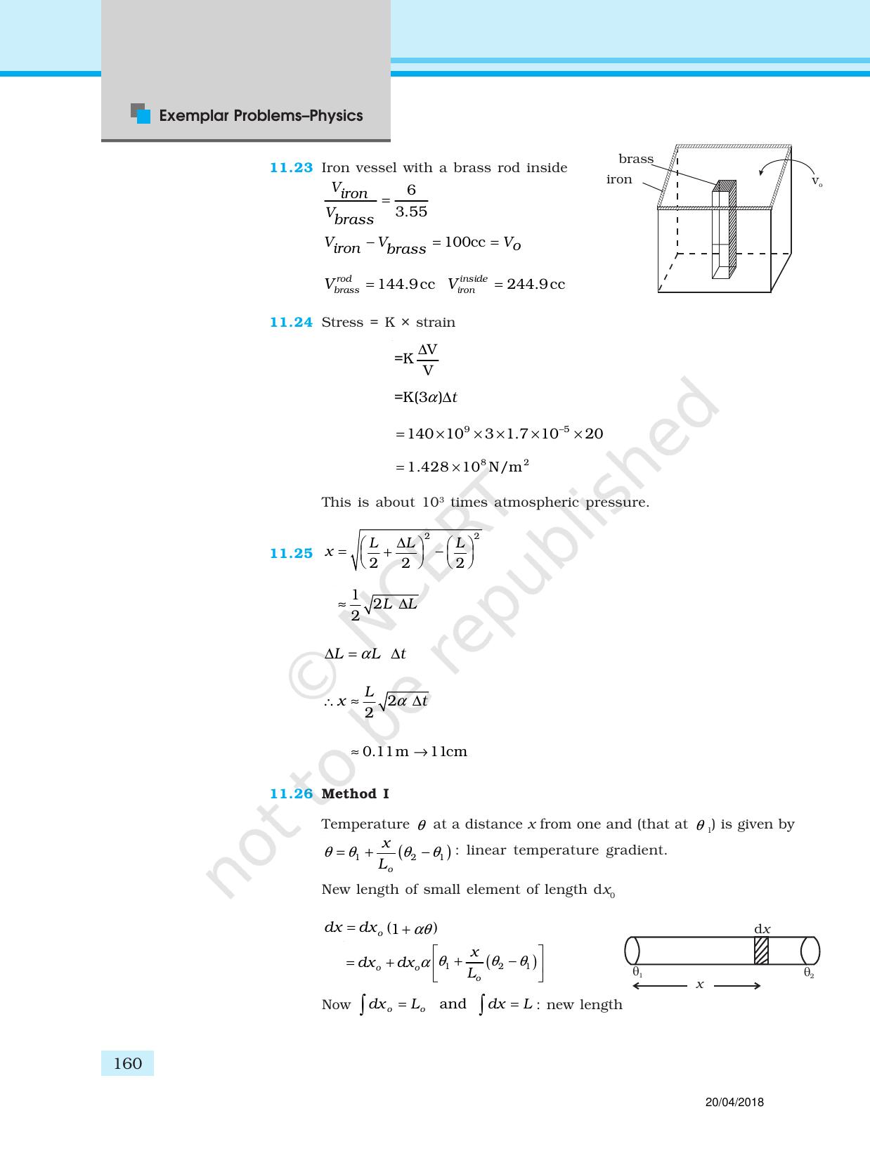 NCERT Exemplar Class 11: Physics Answers - Page 48