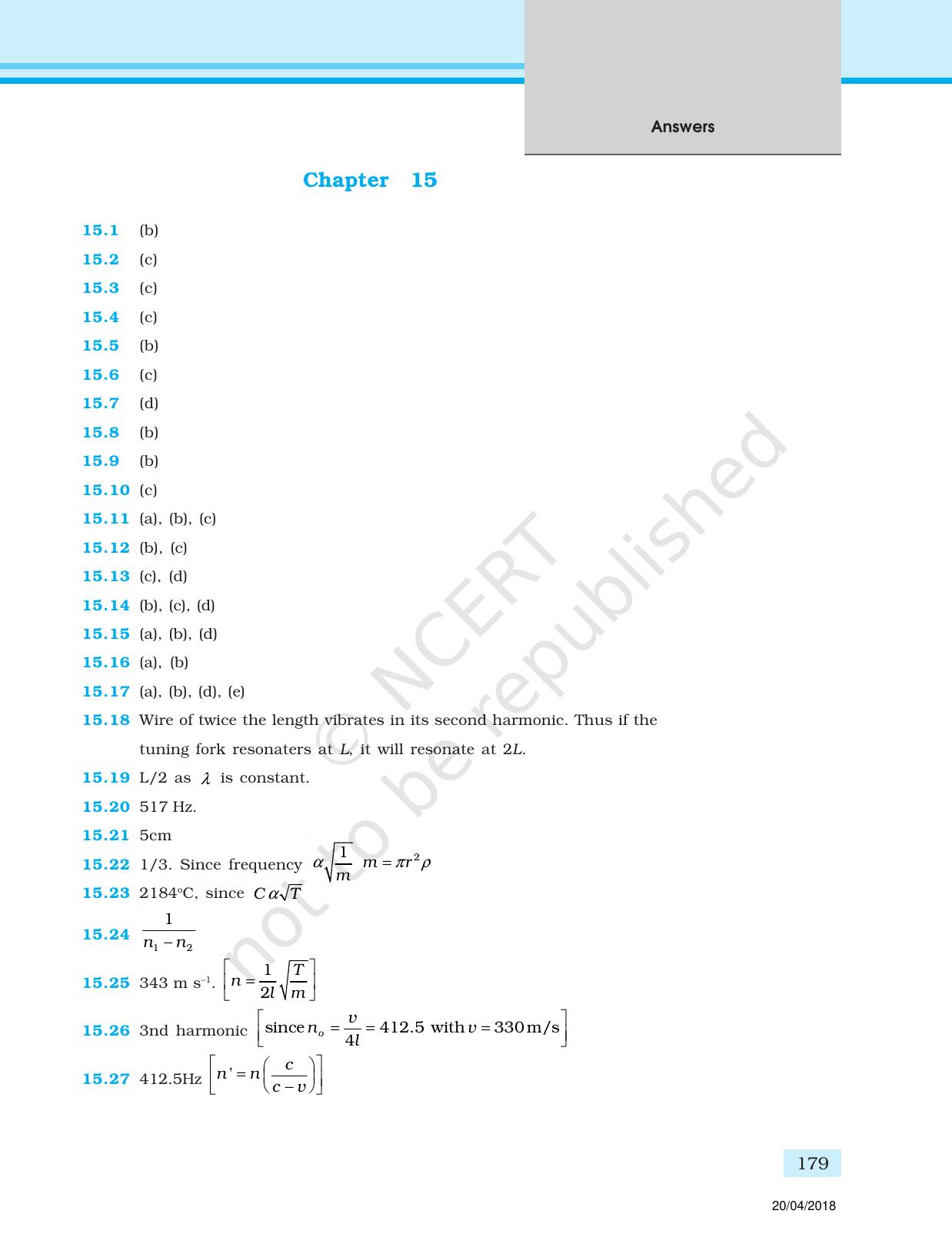 NCERT Exemplar Class 11: Physics Answers - Page 67