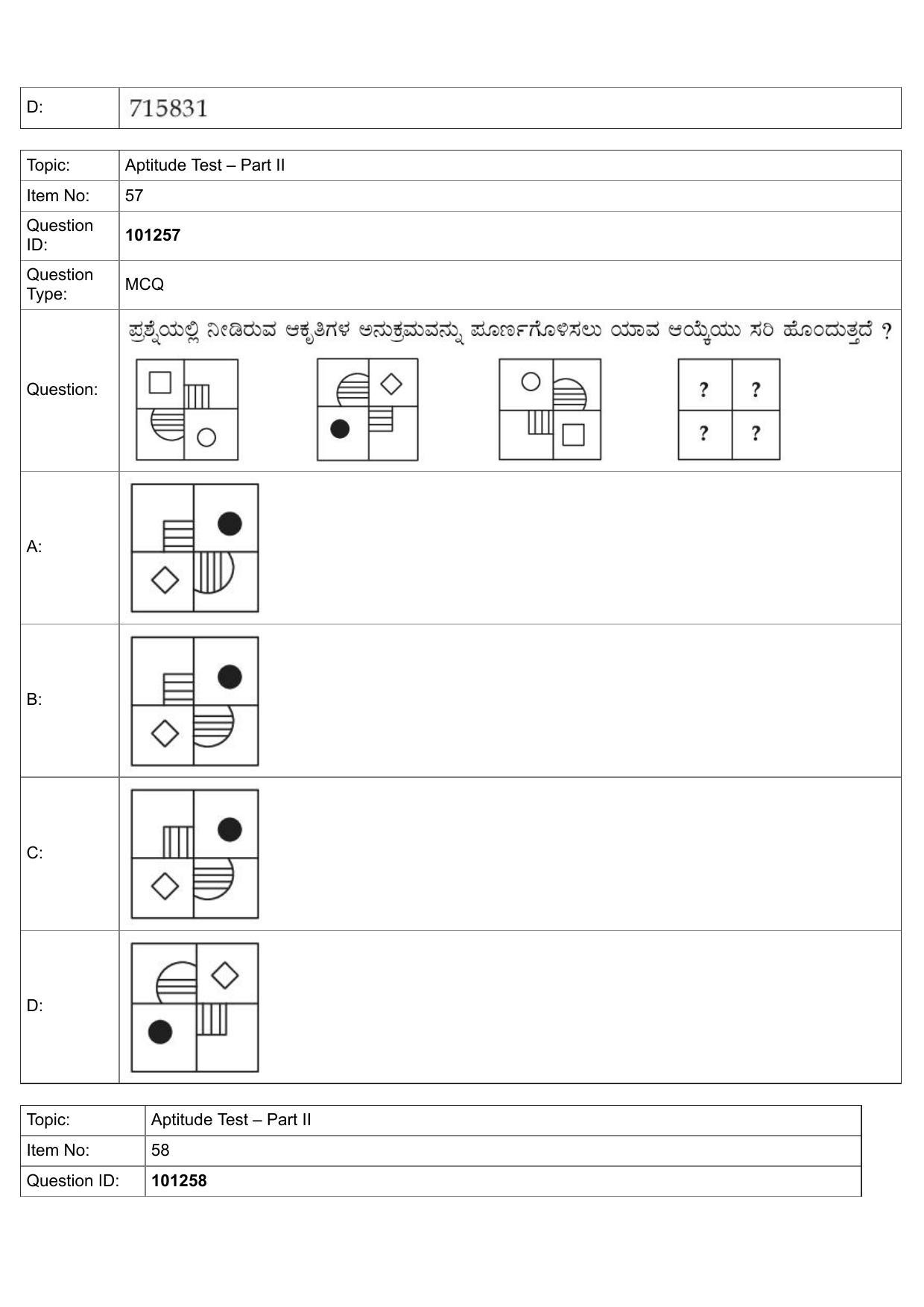 JEE Mains 2022: B.Arch Kannada (Shift 1) 30-07-2022 Question Paper - Page 27