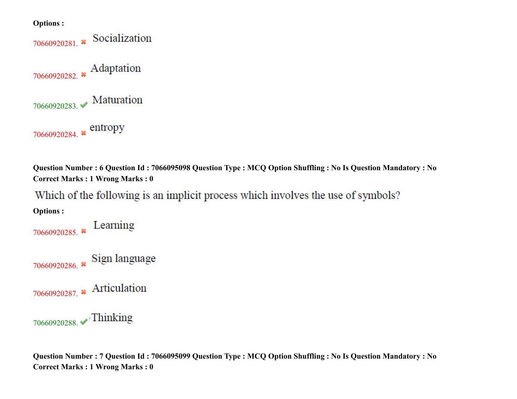 TS CPGET 2020 PGD in Psychological Counselling (Shift 3) Question Paper with Answer Key - Page 5
