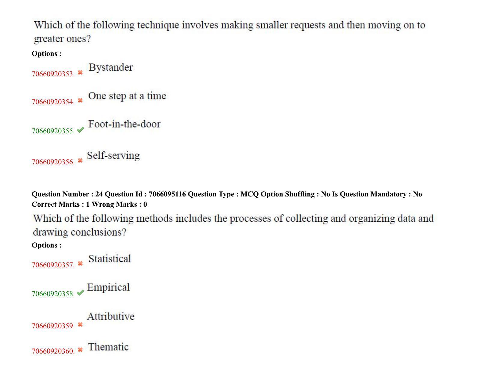TS CPGET 2020 PGD in Psychological Counselling (Shift 3) Question Paper with Answer Key - Page 15