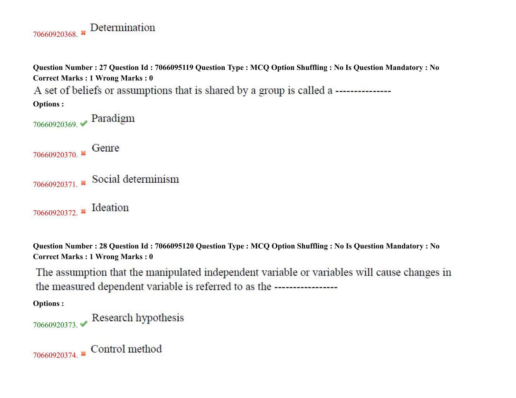 TS CPGET 2020 PGD in Psychological Counselling (Shift 3) Question Paper with Answer Key - Page 17